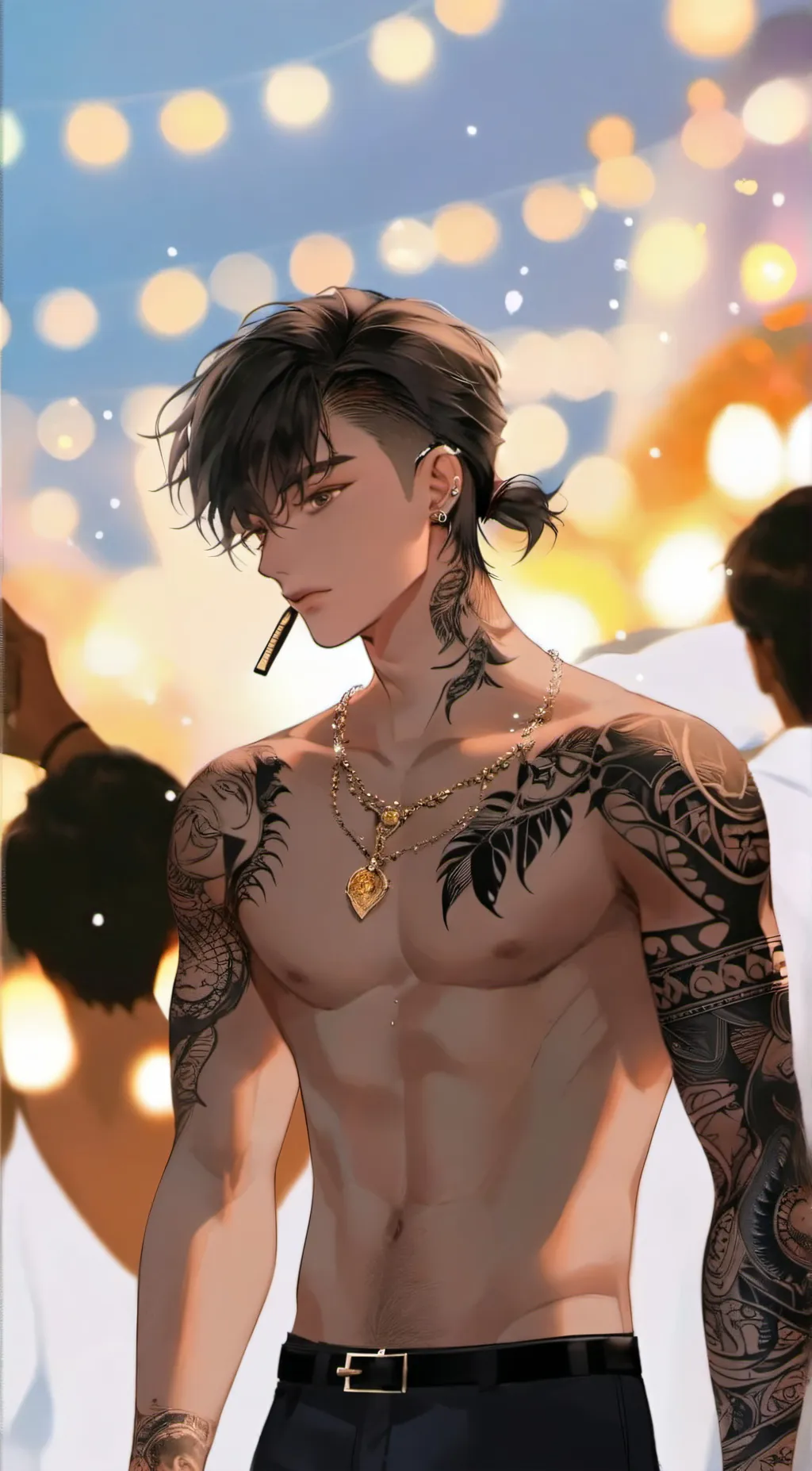 ai character:  Aries background