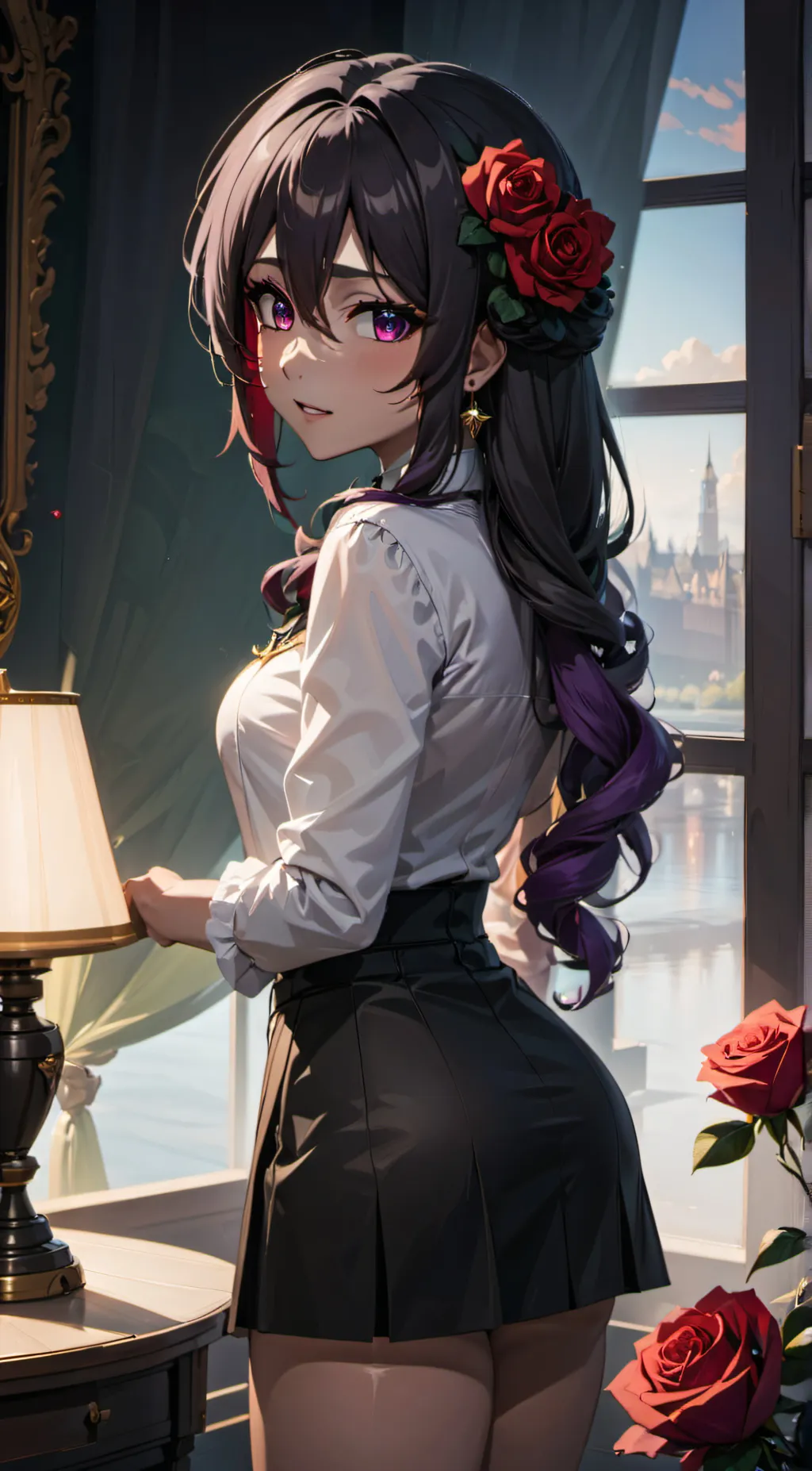 ai character: Azmanda background