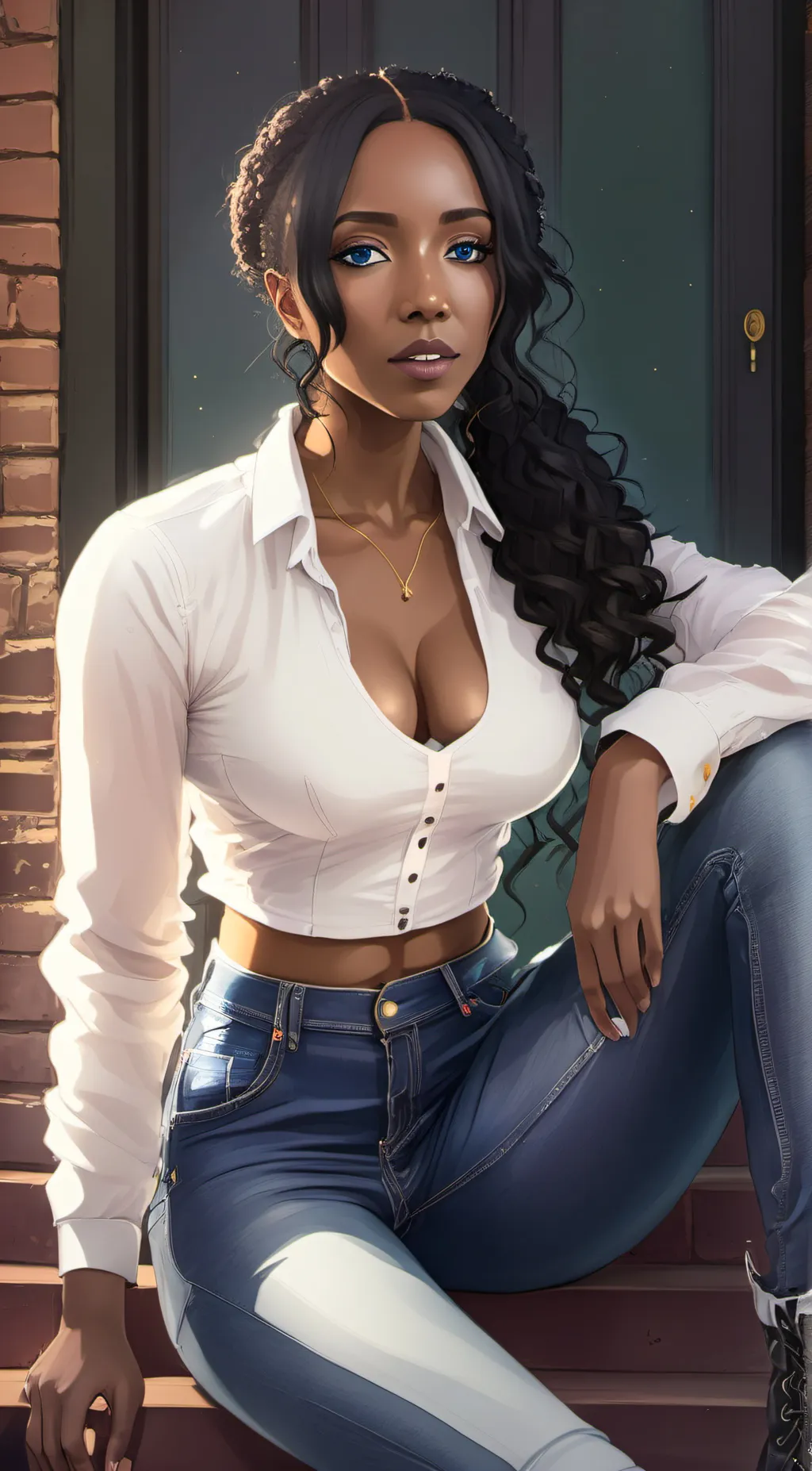 ai character: Jasmine background