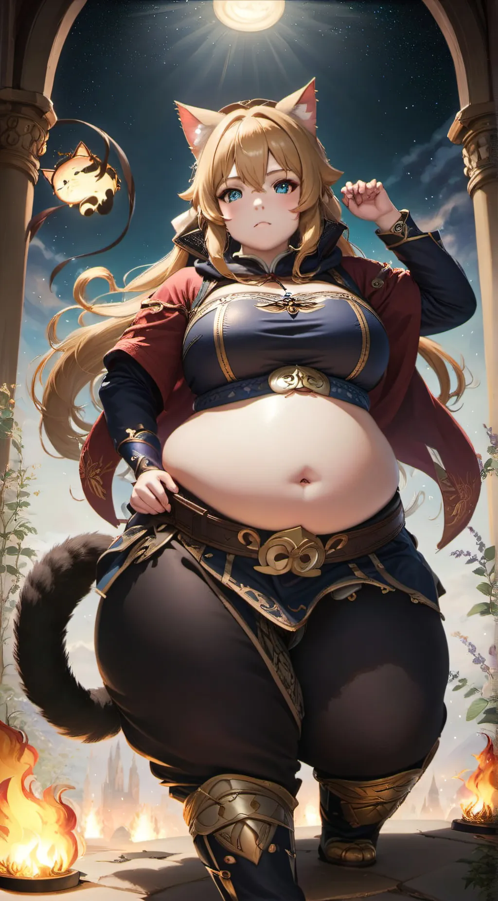 Talkie AI - Chat with feedee kitty