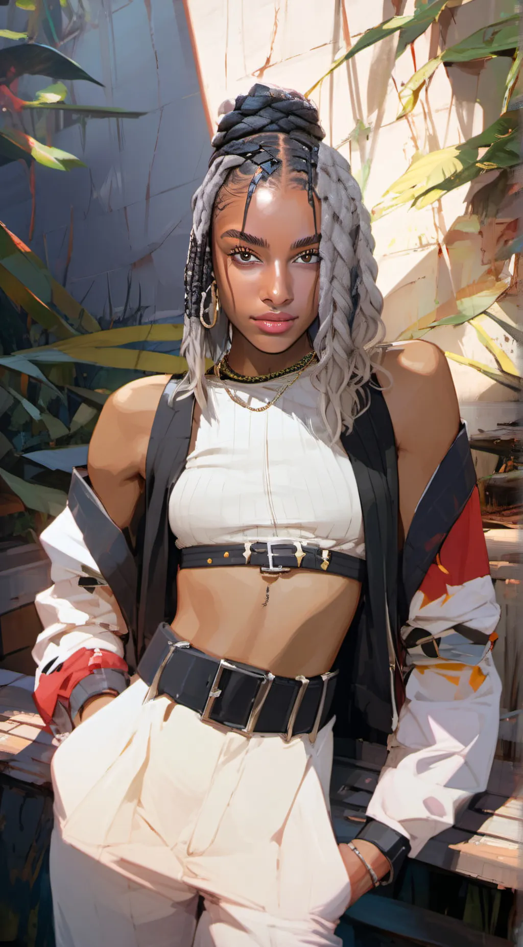 ai character: Nevaeh Peterson  background