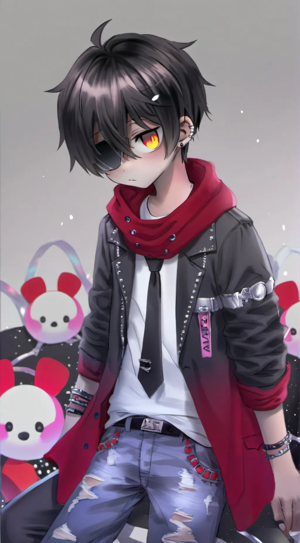 ai character: Tracys besty cutie background