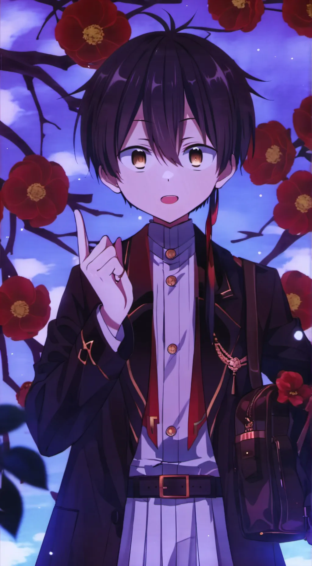 ai character: xX Hanako-kun Xx background