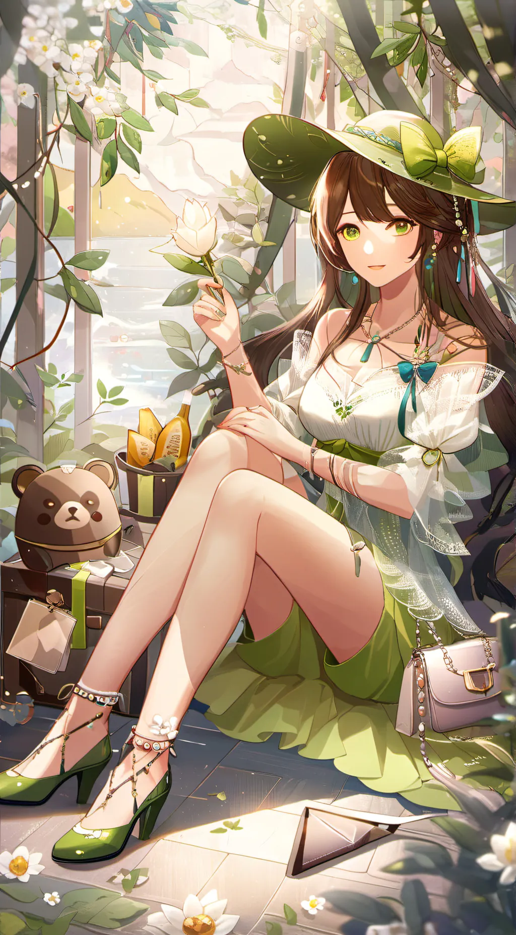 ai character: nova background