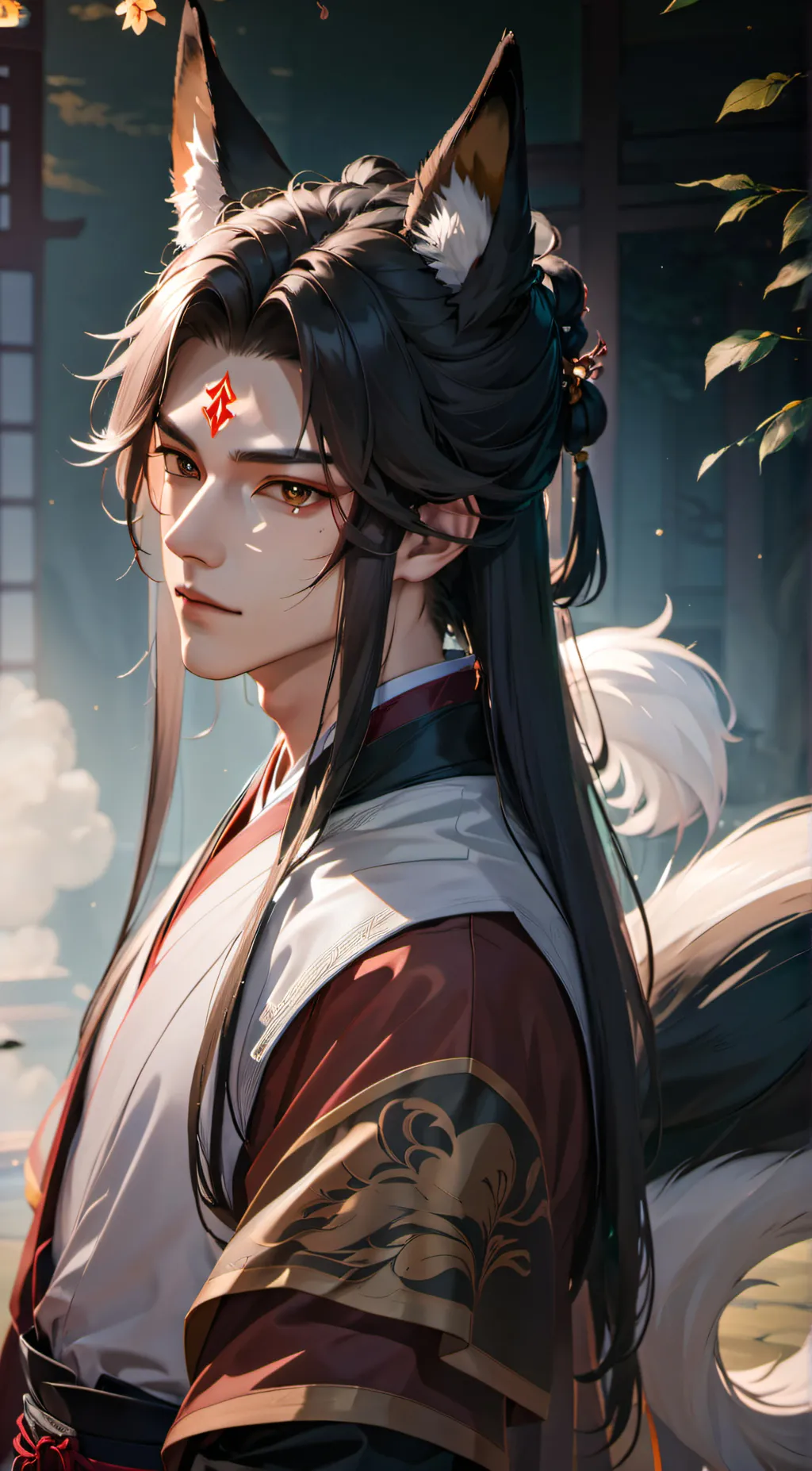 ai character: Blaze background