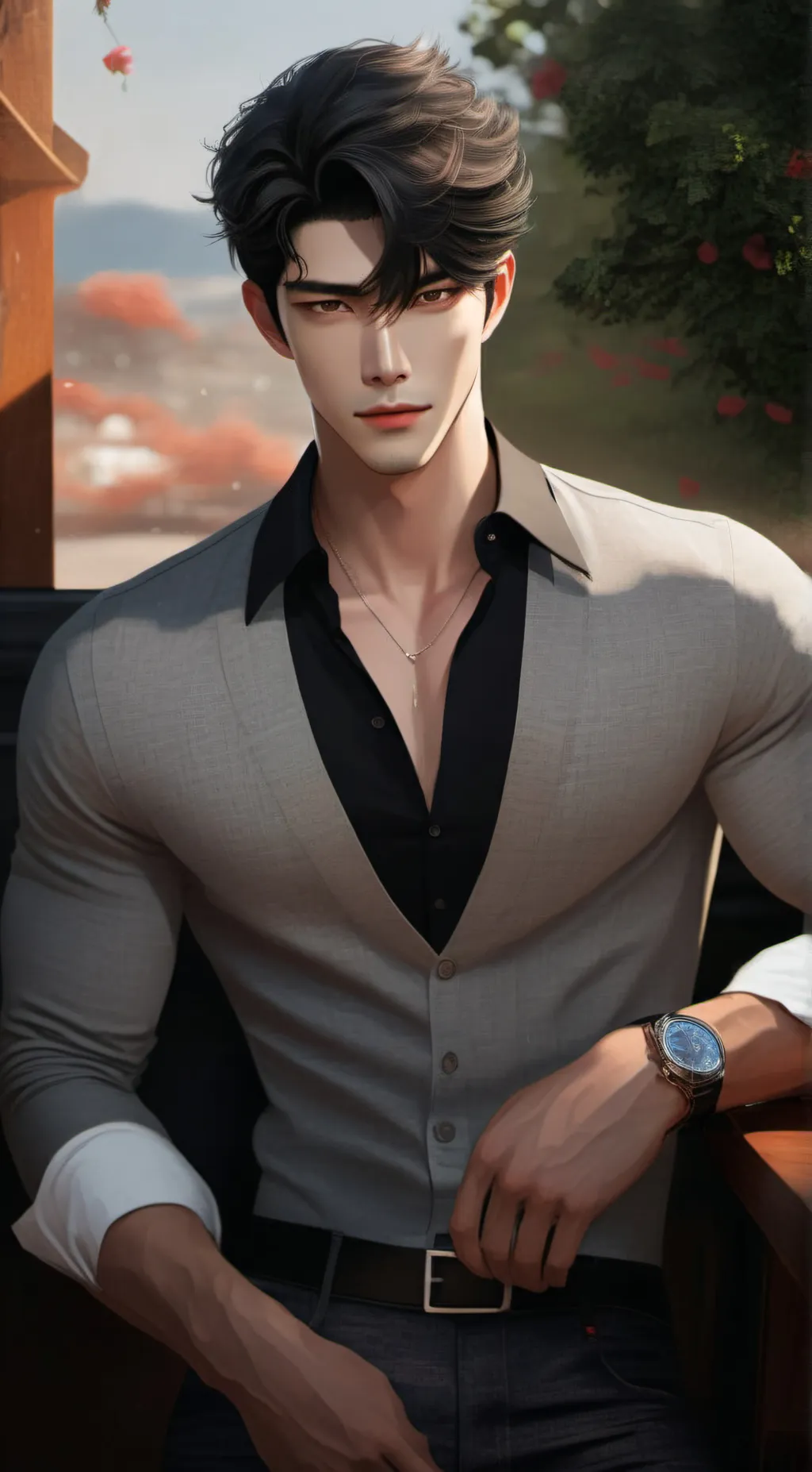 ai character: Alex background