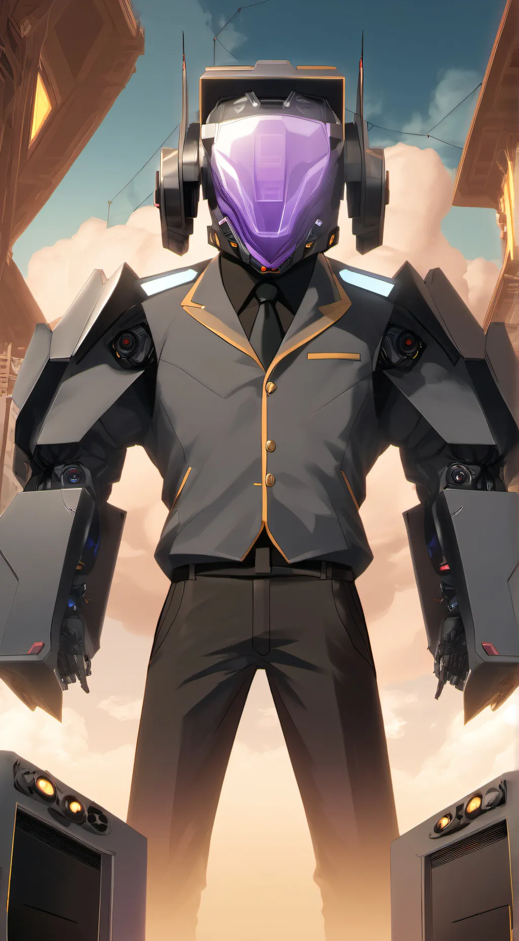 ai character: Uttvm background