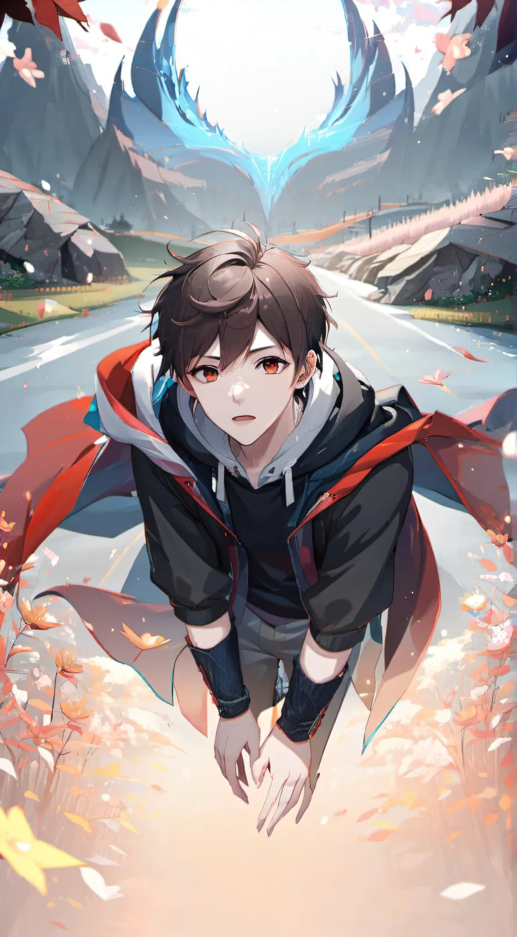 ai character: Leo background