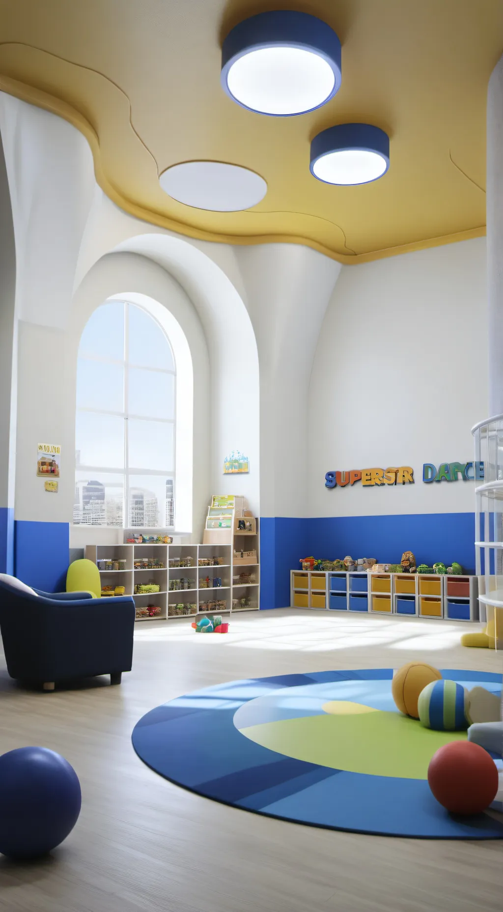 ai character: date sun and moon background