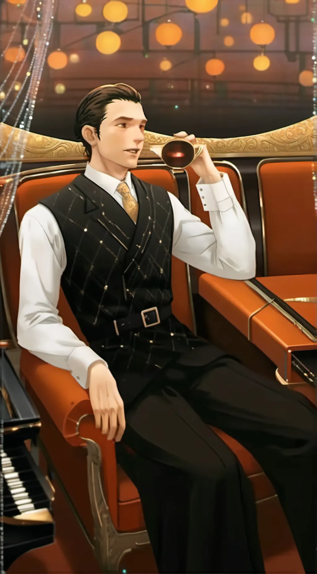 ai character: Tod Shook  background