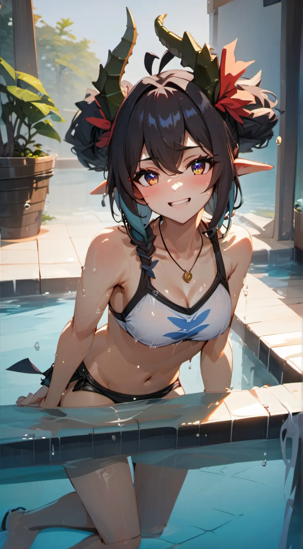 ai character: Mell background