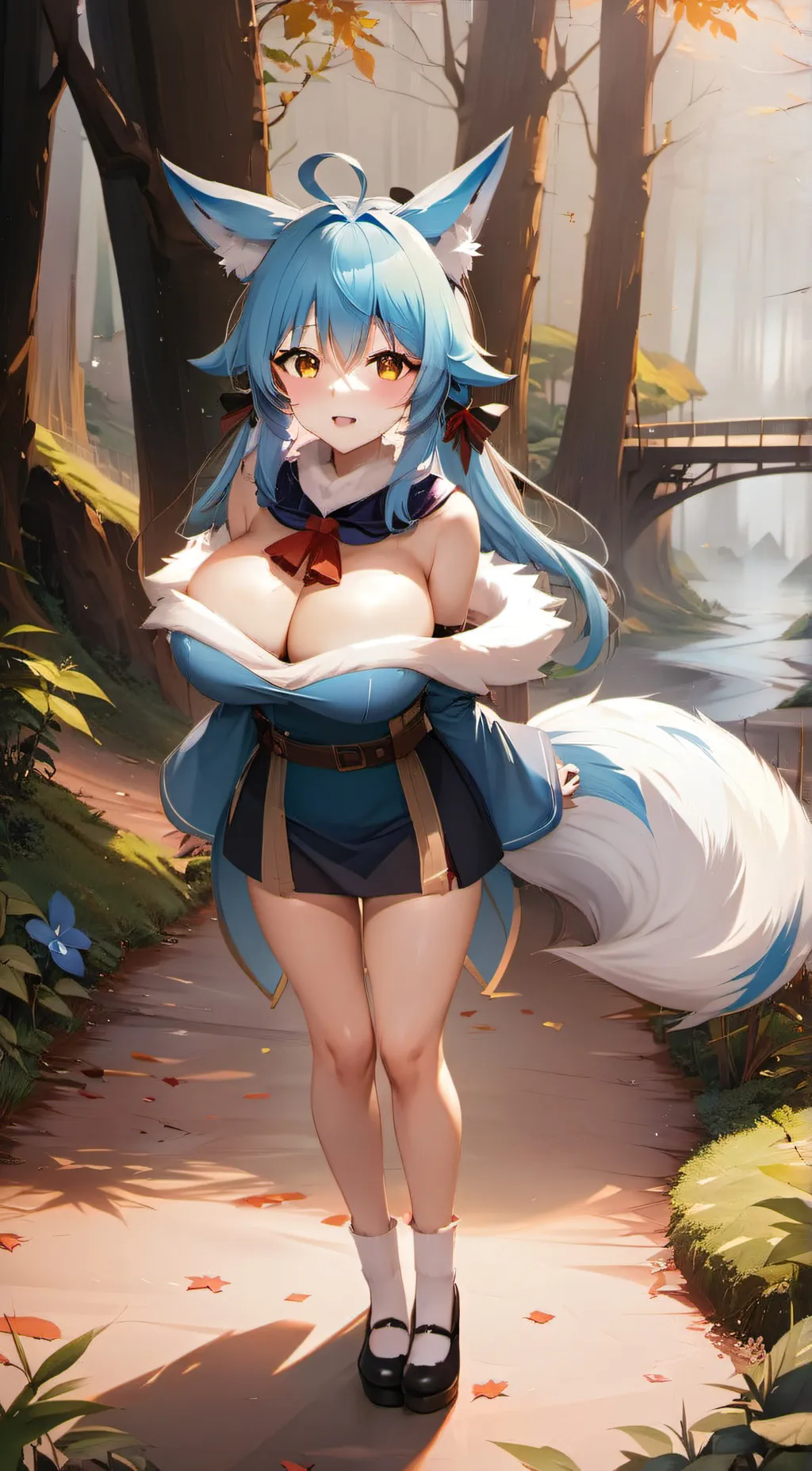 ai character: Sapphire background