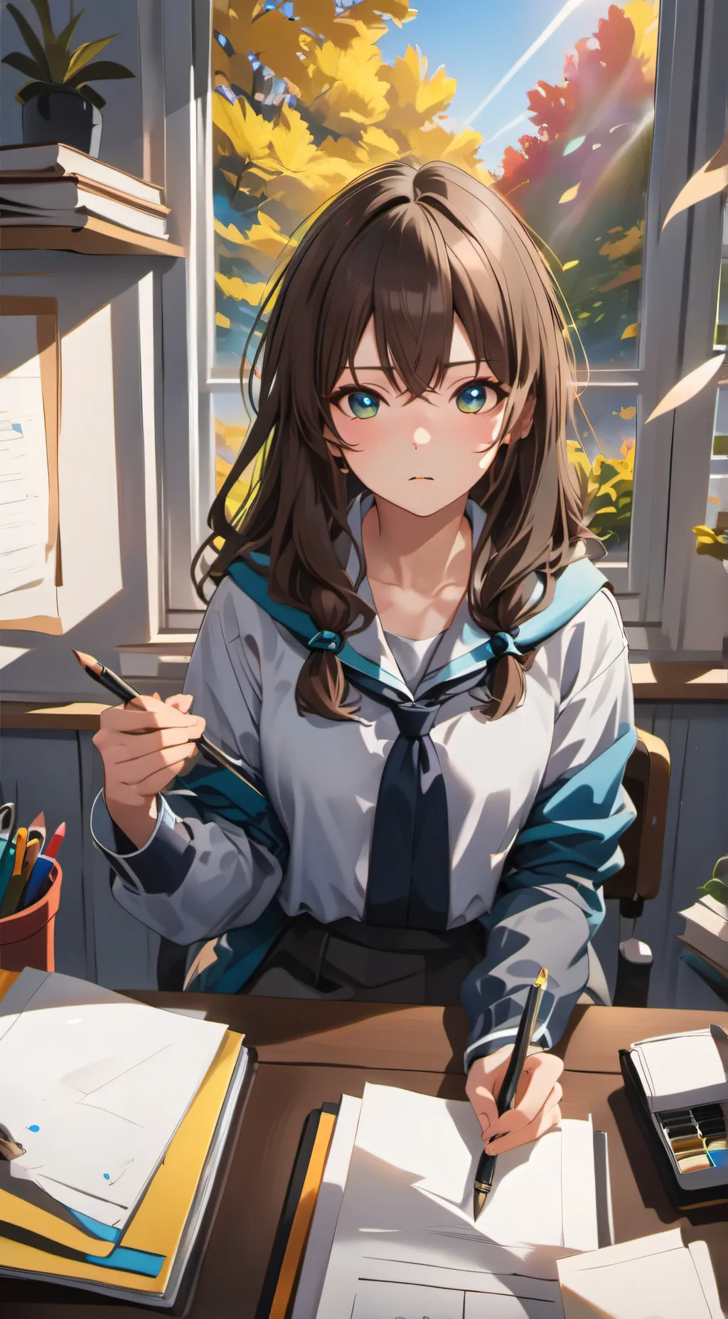 ai character: isabella background