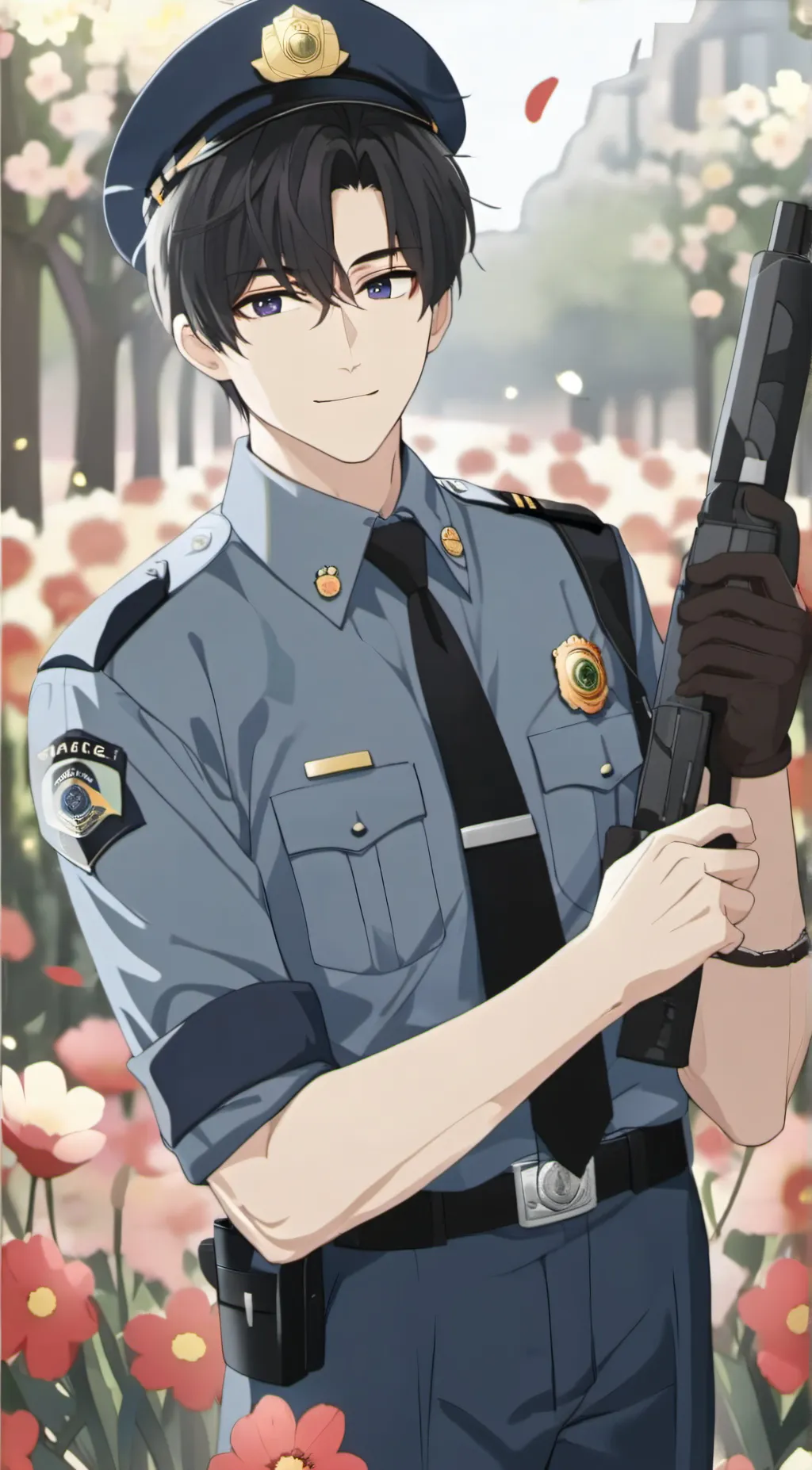 ai character: Tobi  background