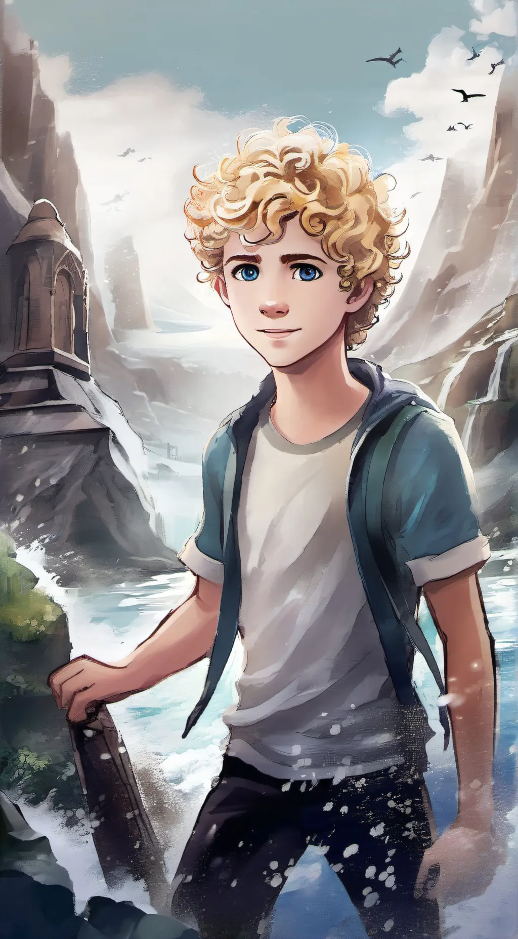 ai character: Walker  background