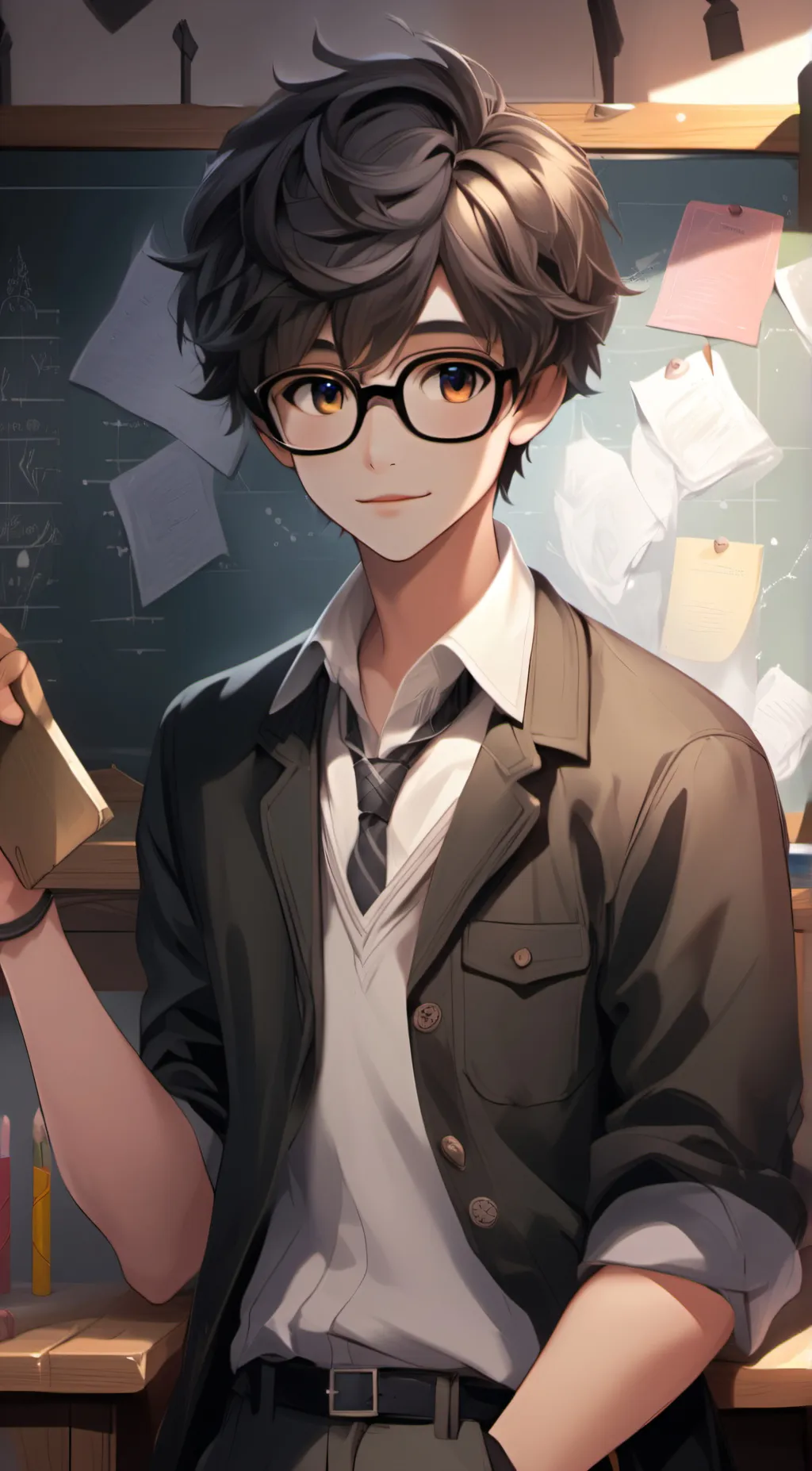 ai character: dan background