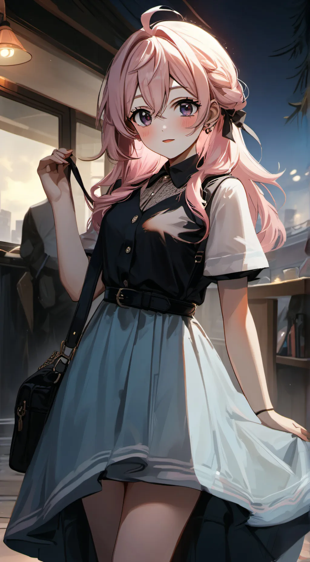 ai character: sarah background