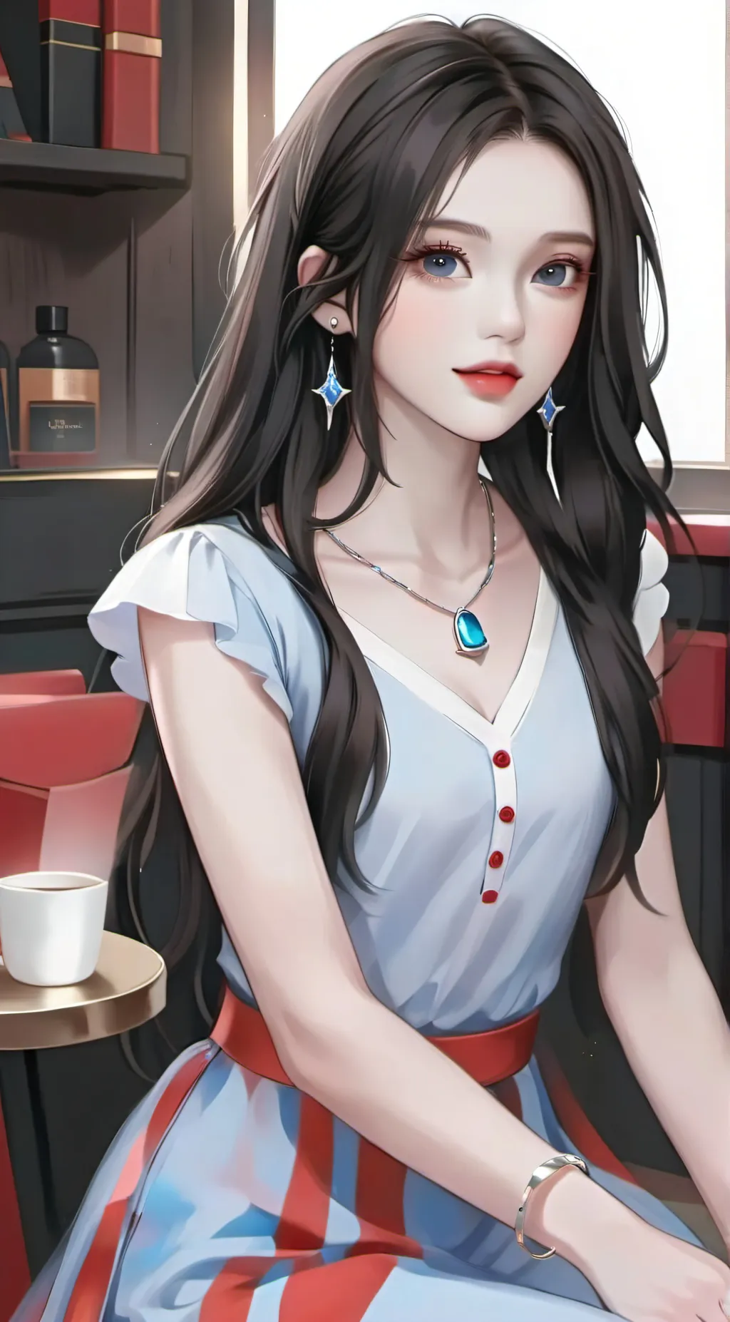 ai character: Tiku background