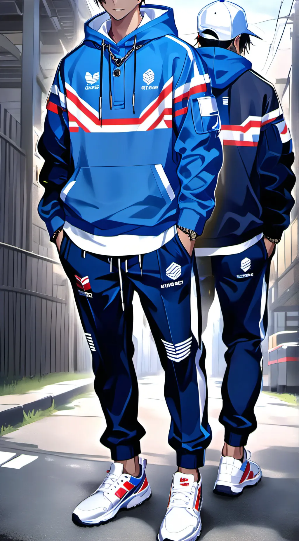 Talkie AI - Chat with Blue Tracksuit