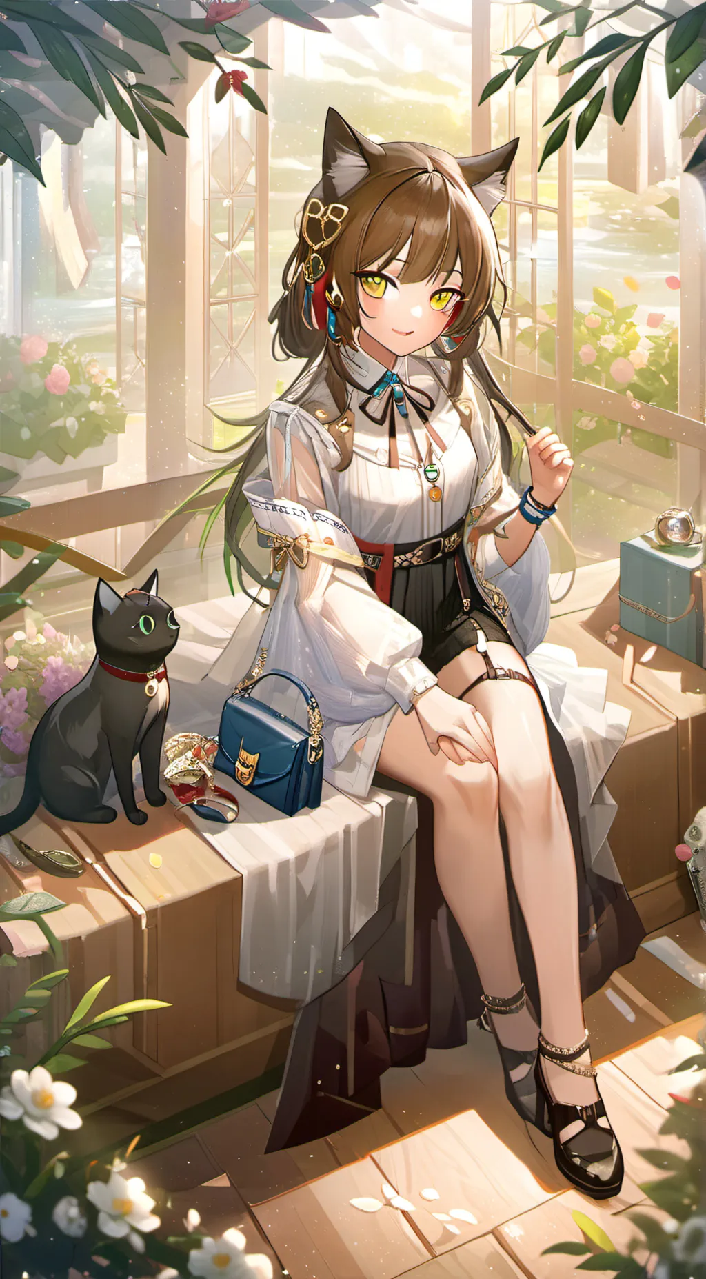 ai character: Cloud background