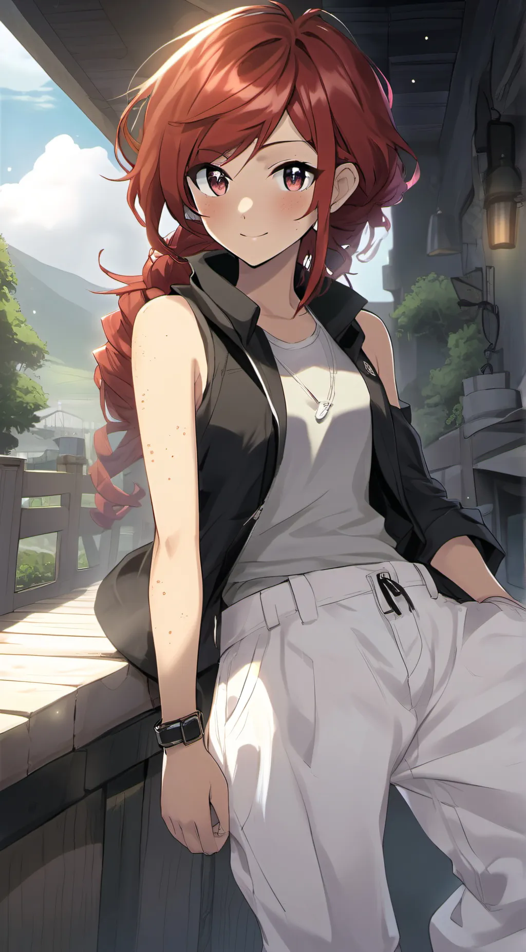 ai character: Aria background