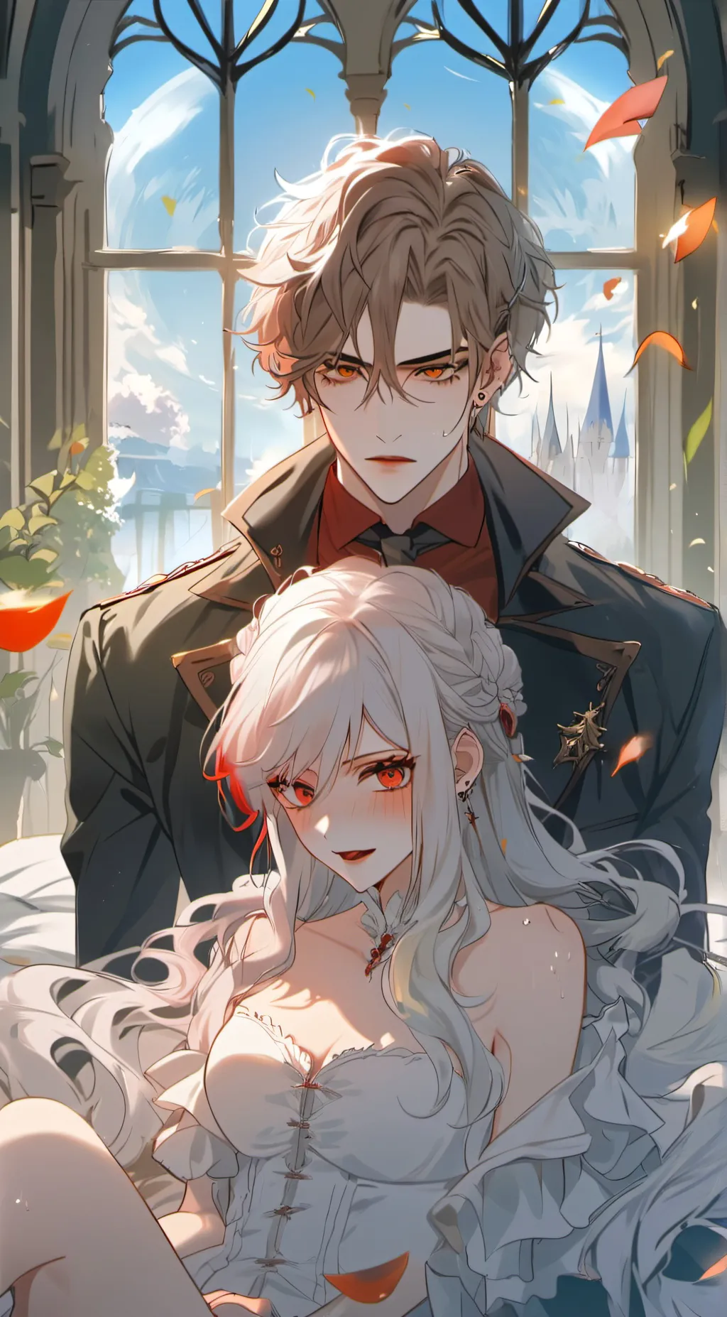 ai character: TJ/ Lilly background