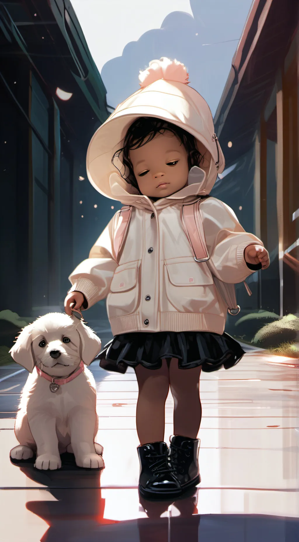 ai character: Journey background