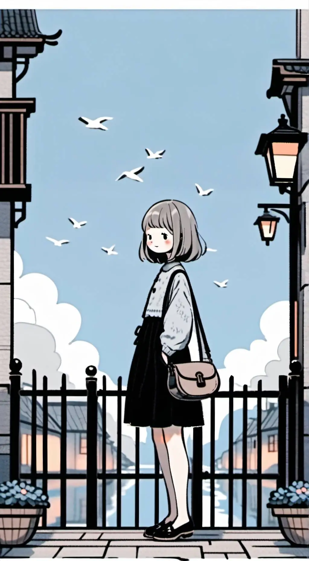 ai character: Florevieva background