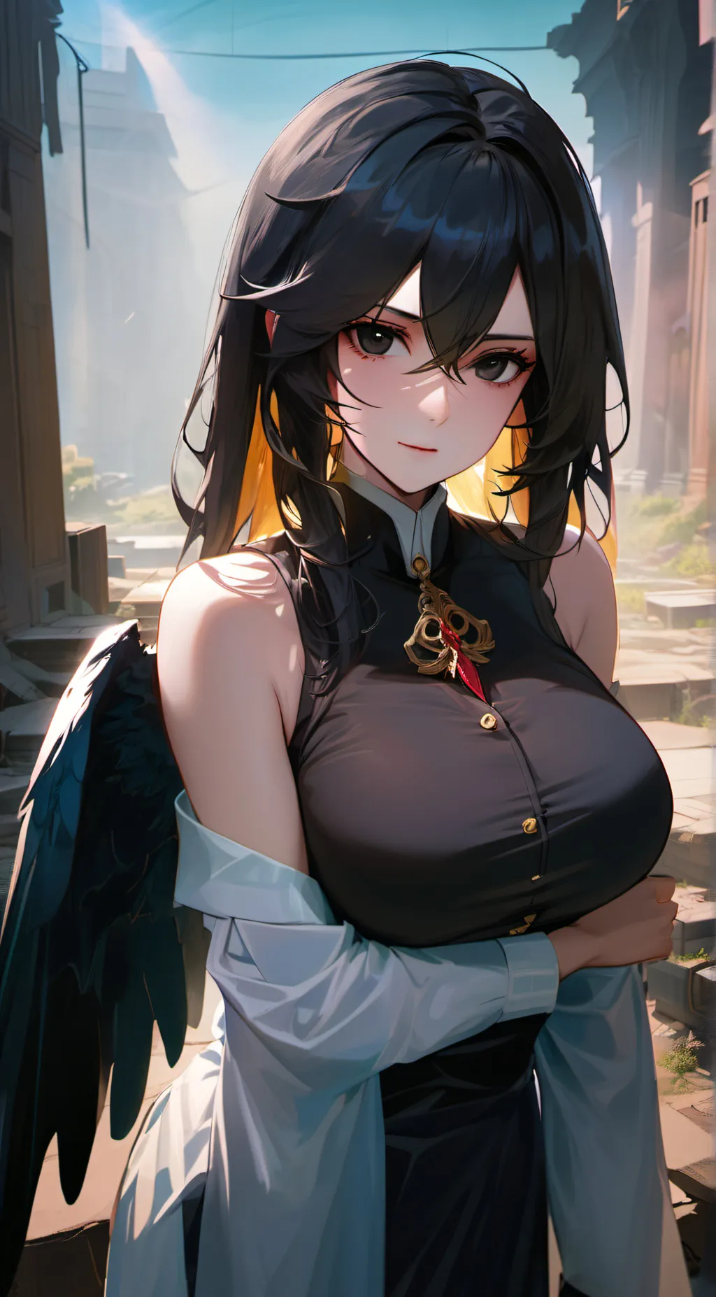 Talkie AI - Chat with Angel of Darkness