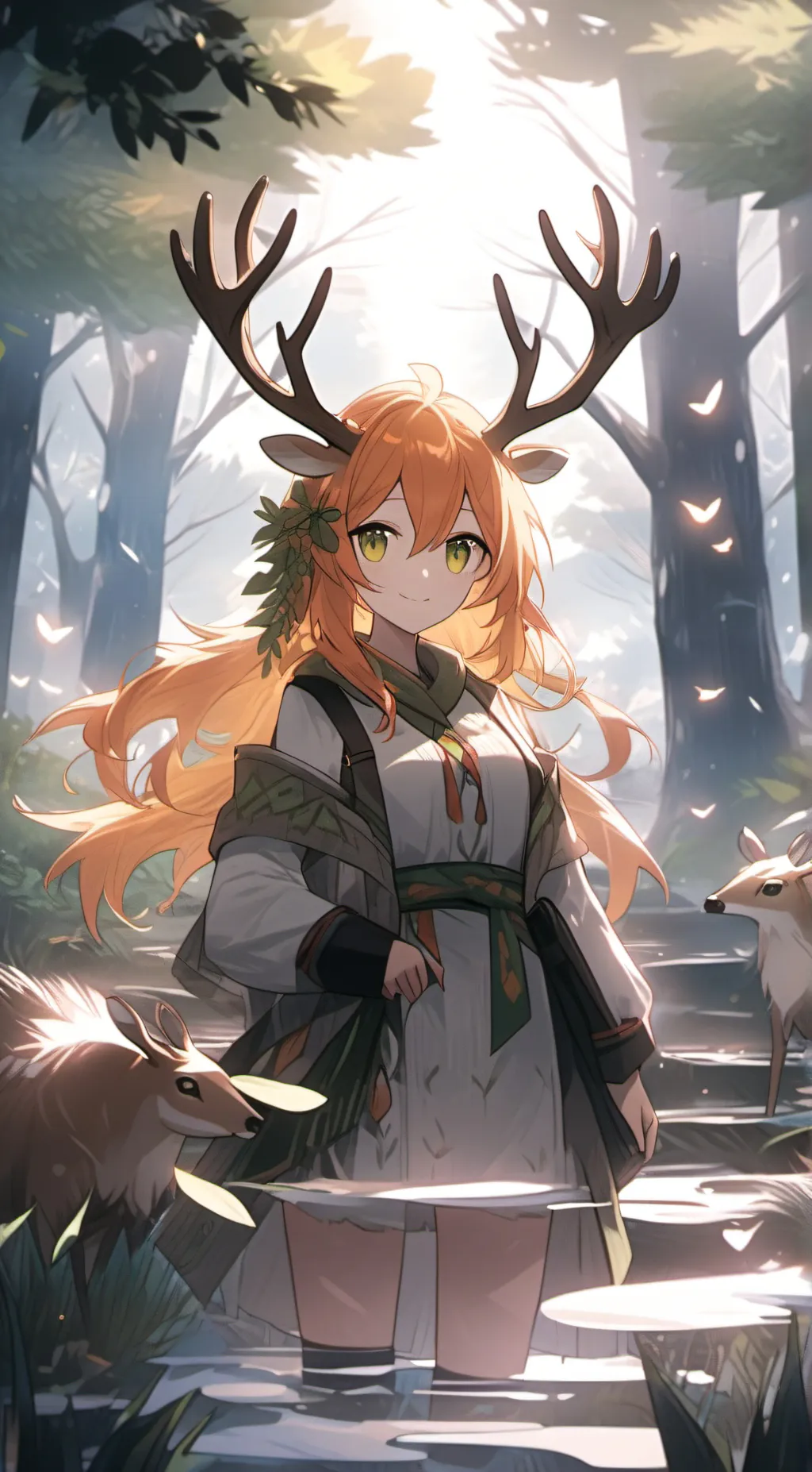 ai character: Rain  background