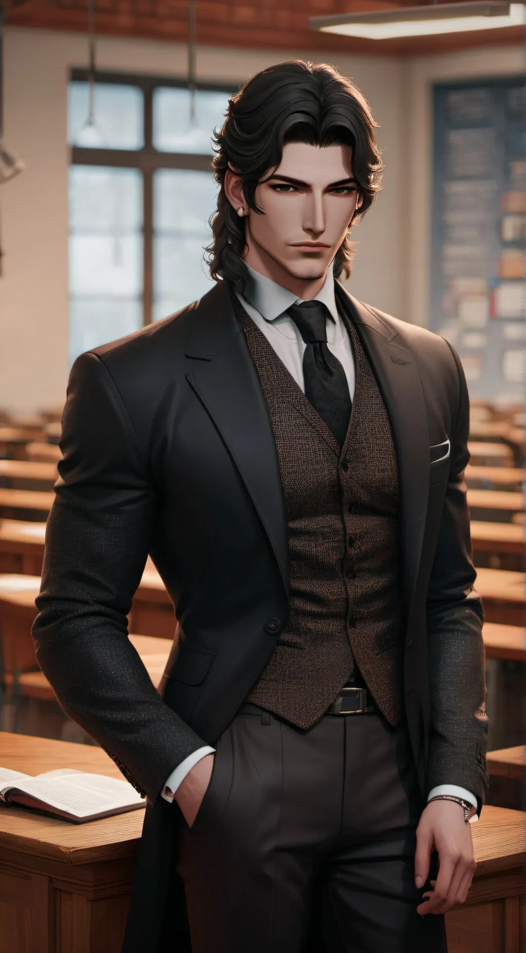 ai character: Aleksandr Dmitriev background