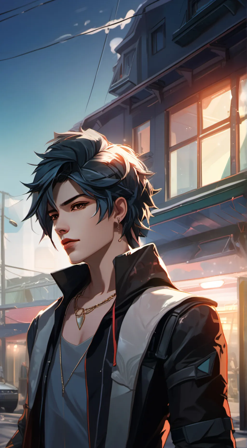 ai character: King background