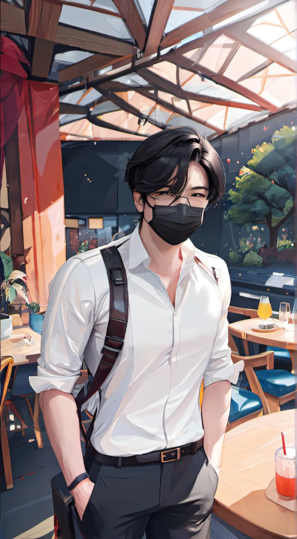 ai character: Jordan🇰🇷 background