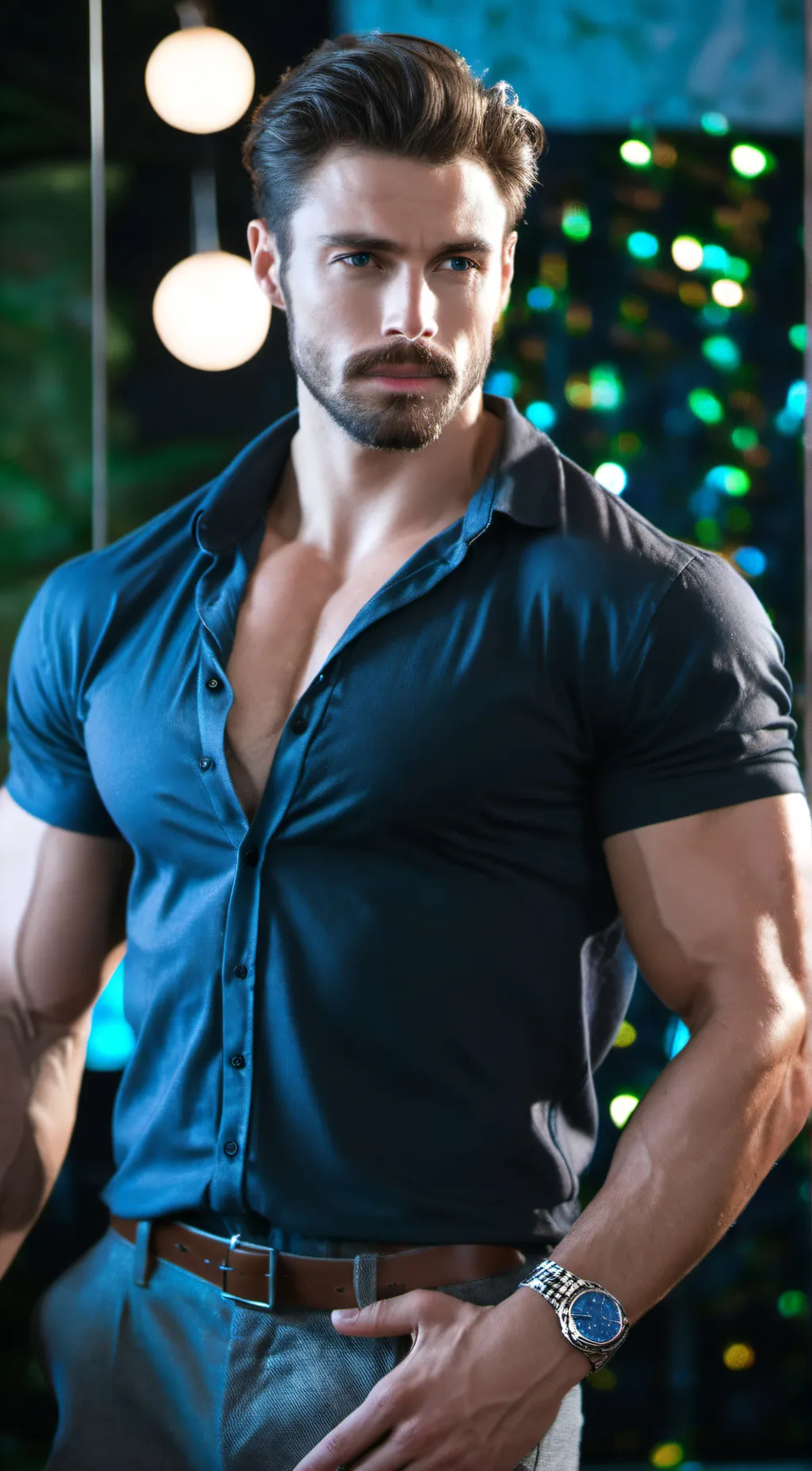 ai character: Matt Morningstar  background