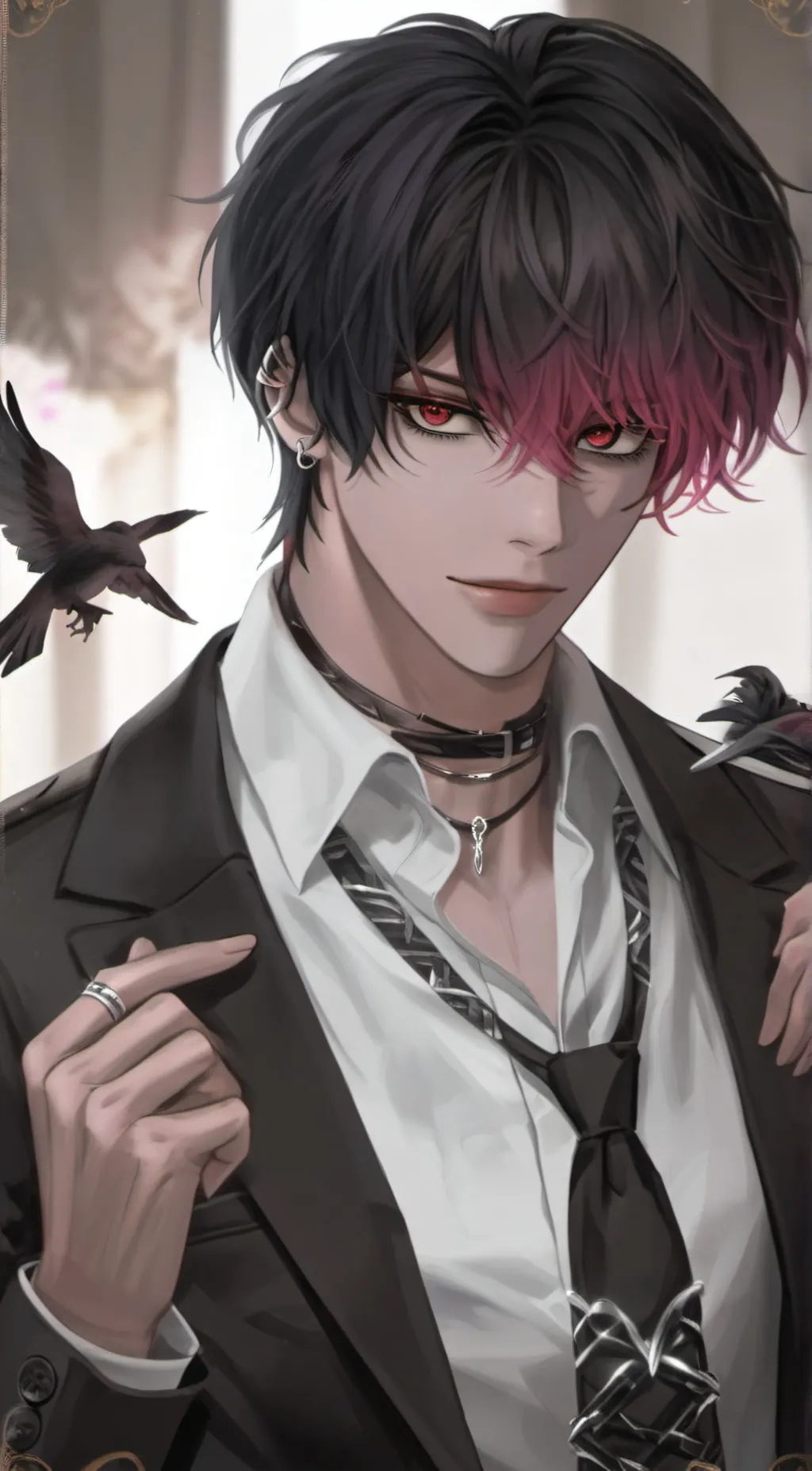 ai character: Raven background