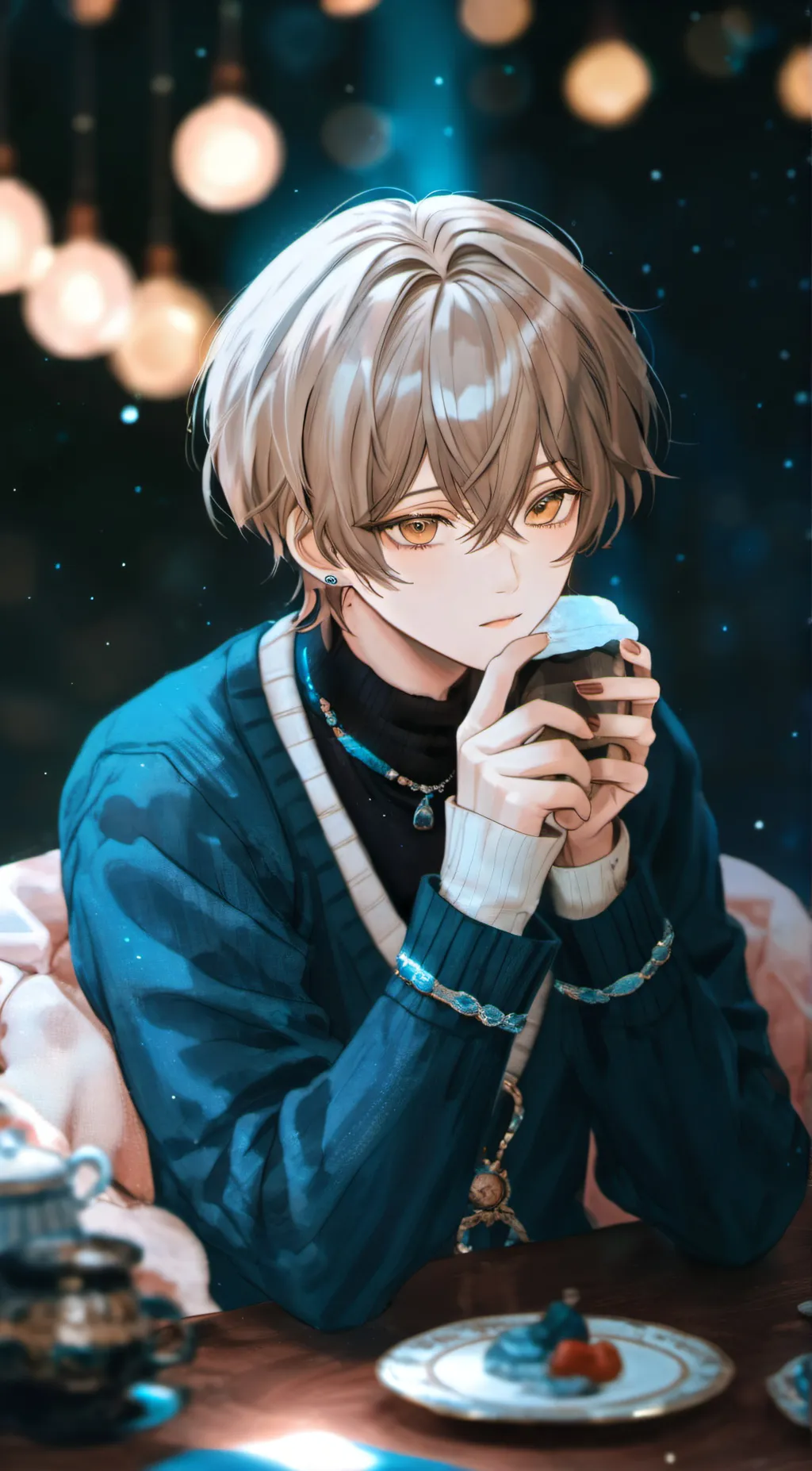 ai character: sam background