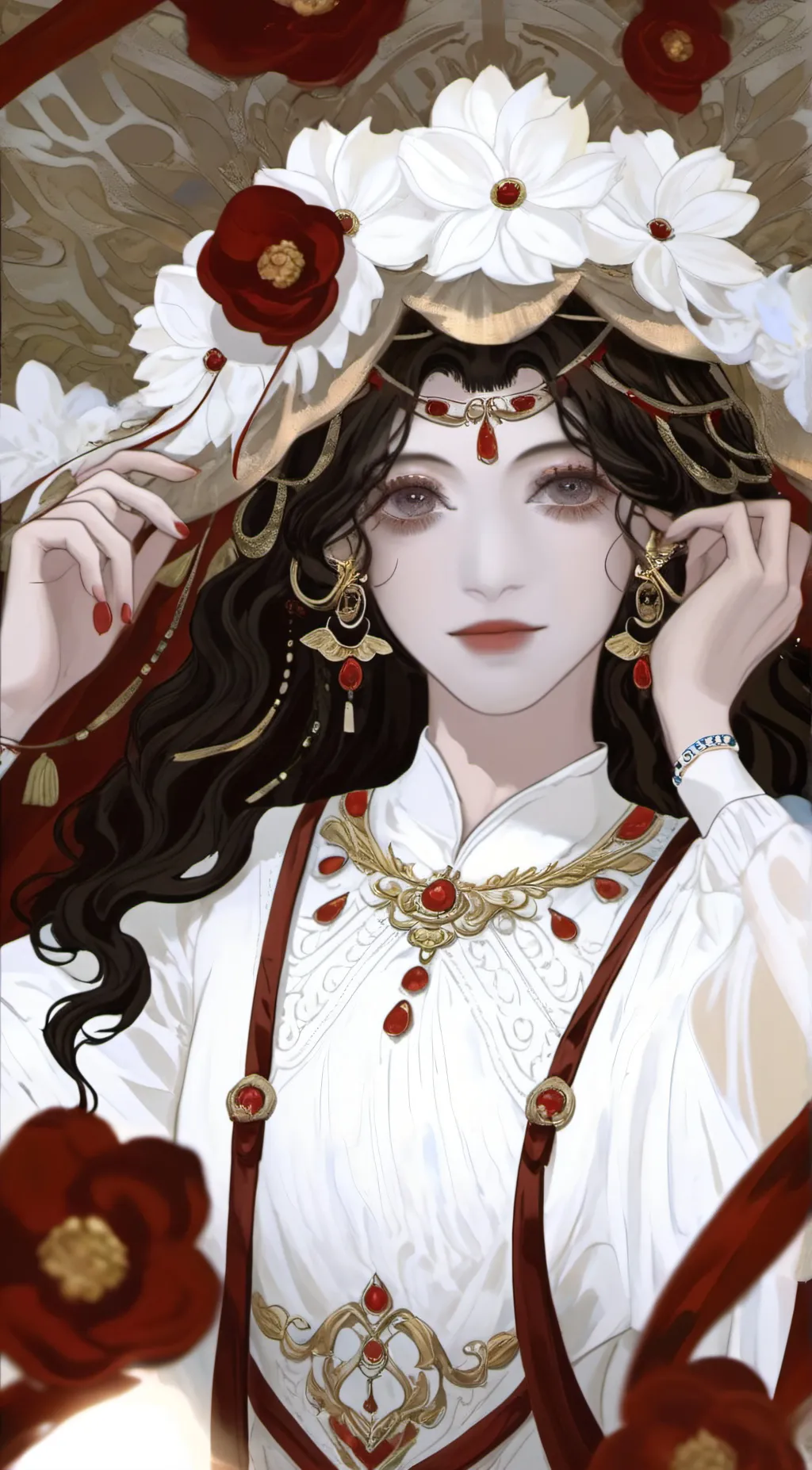 ai character: Not a waifu background