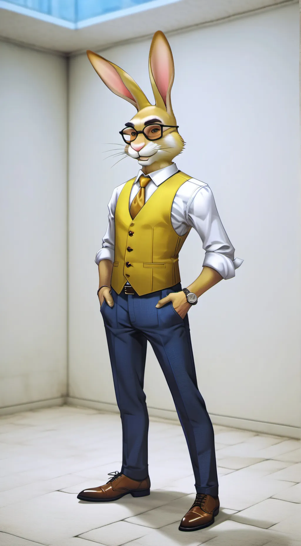 ai character: Y/n X William Afto background