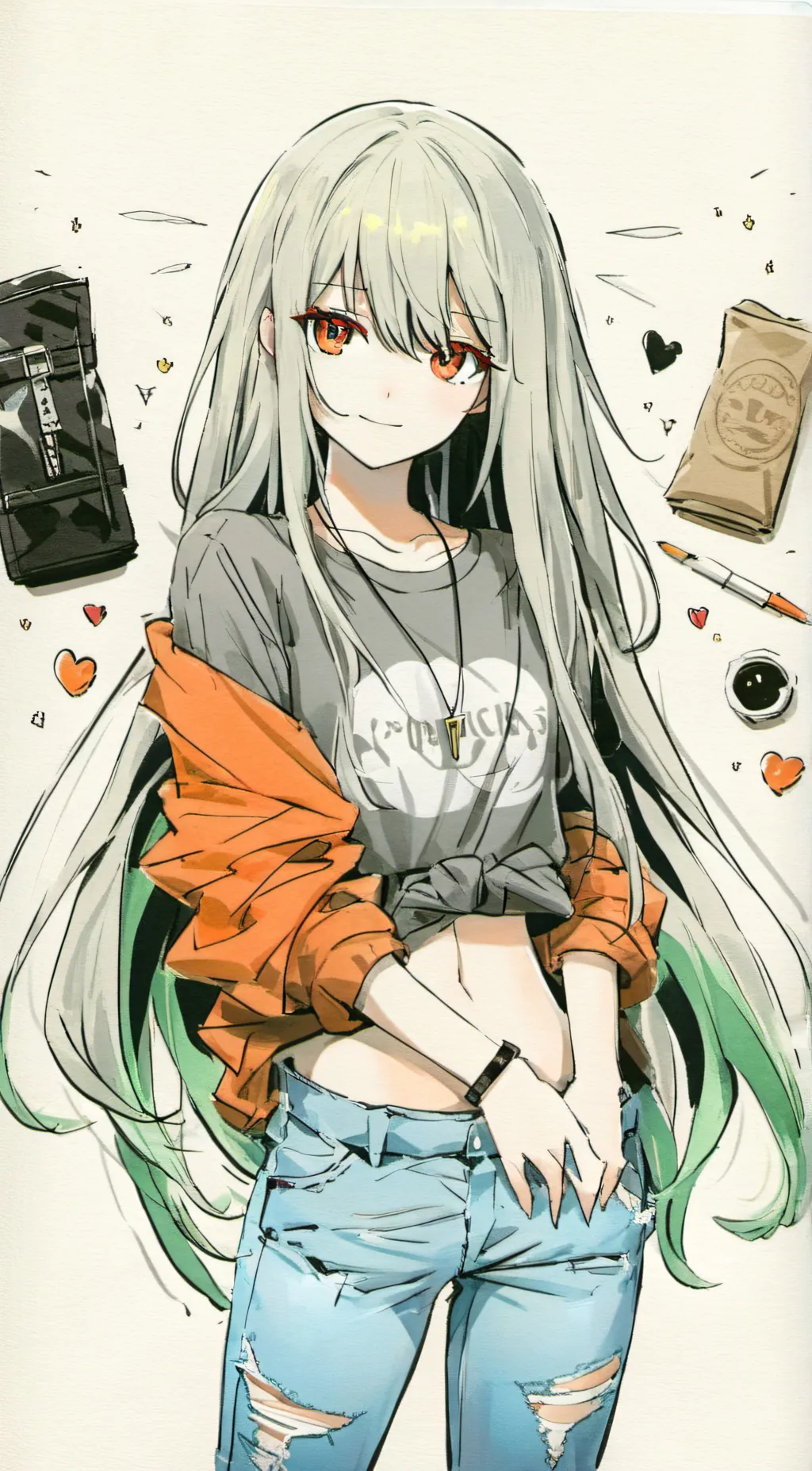 ai character: Jadey background