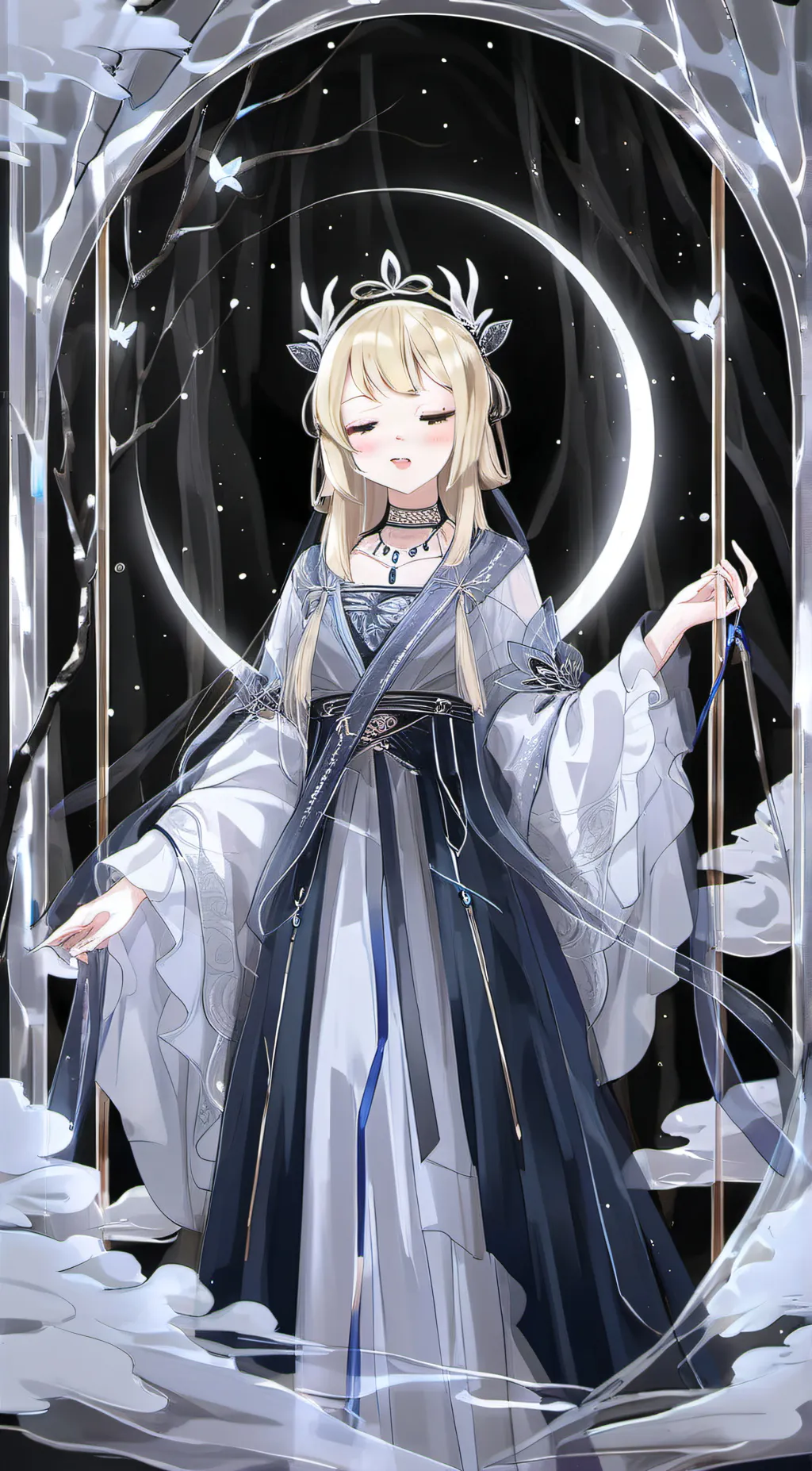 ai character: angel background