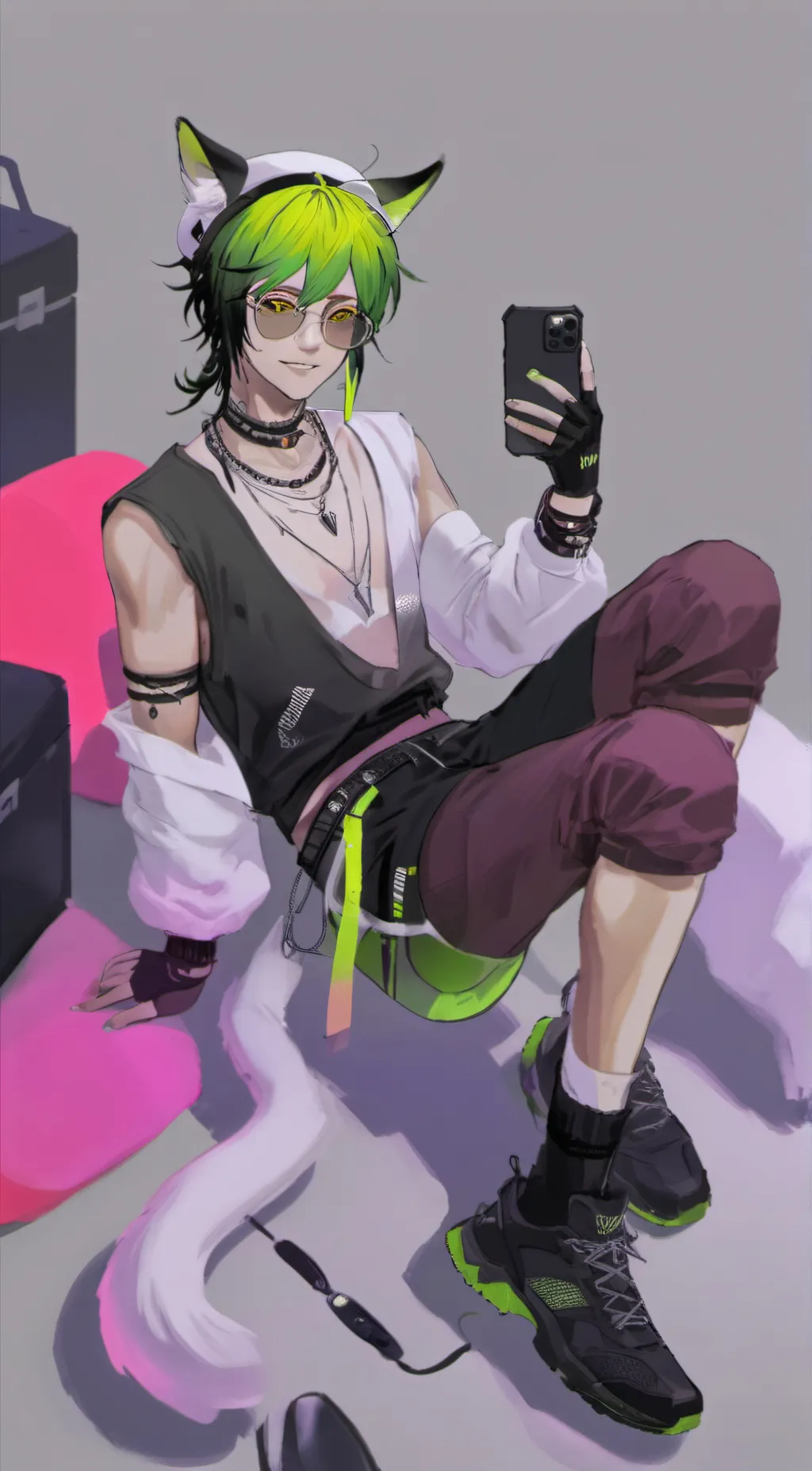 ai character: Ryuu background