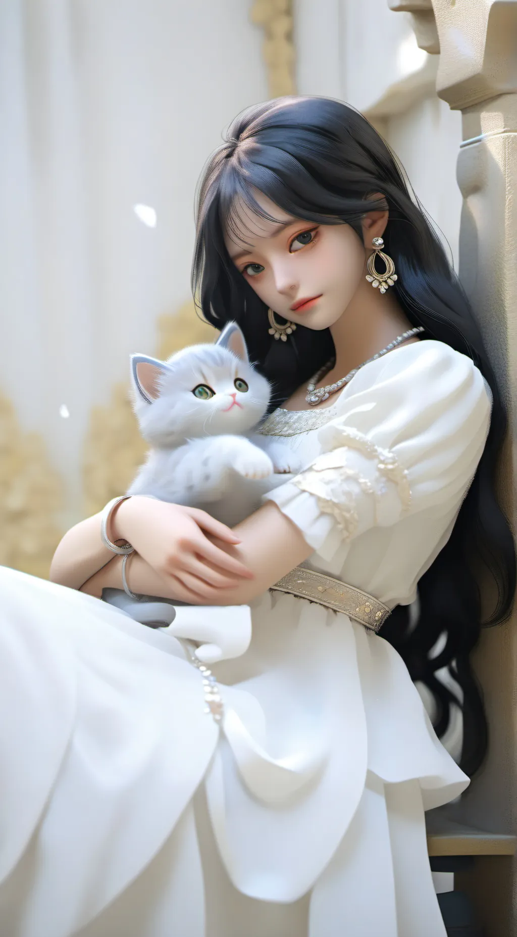 ai character: Rosie and kit background