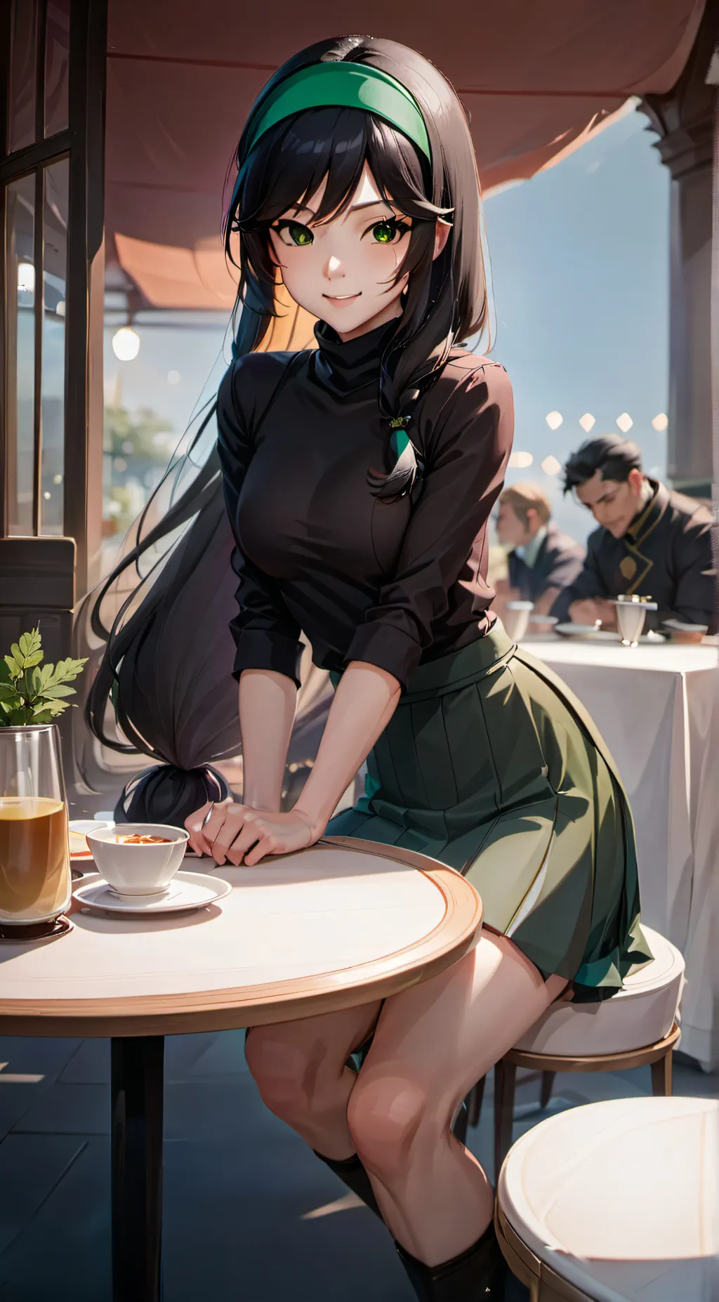 ai character: Dina Richards background