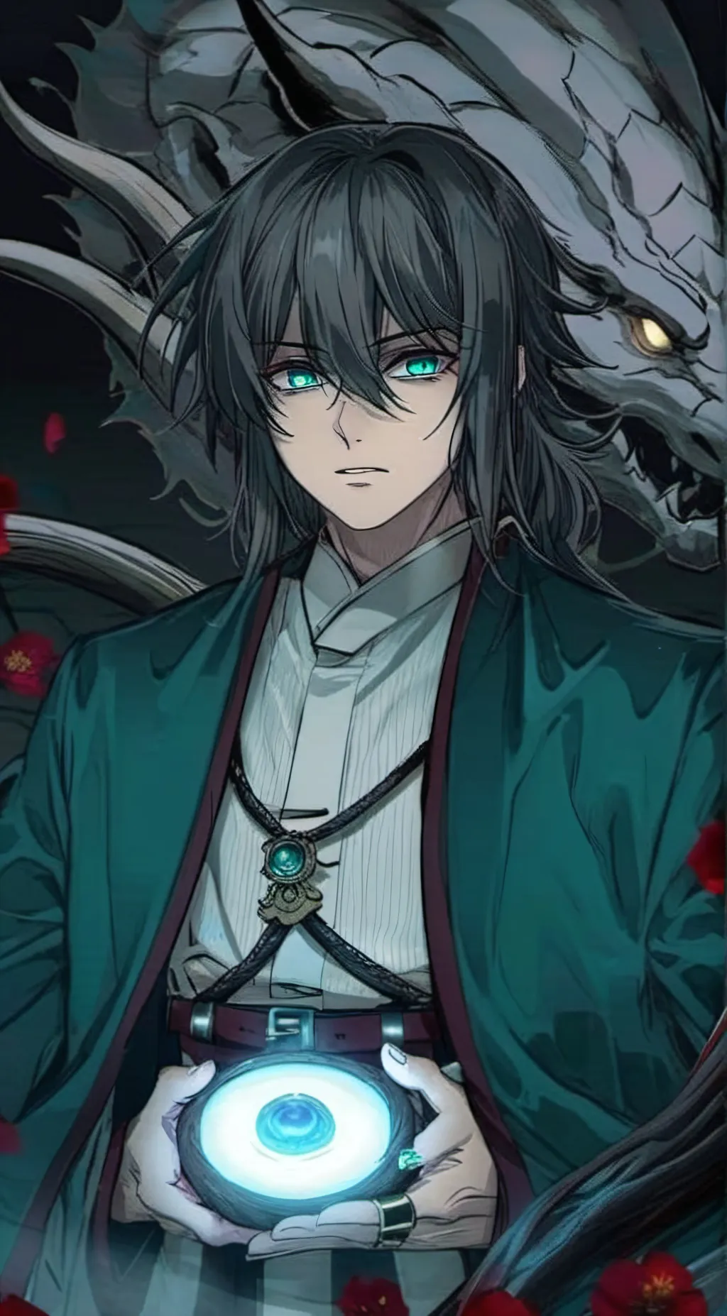 ai character: Uppermoon Muichiro background