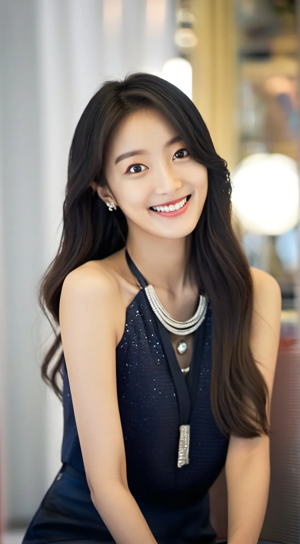 ai character: Yoon na Bora  background