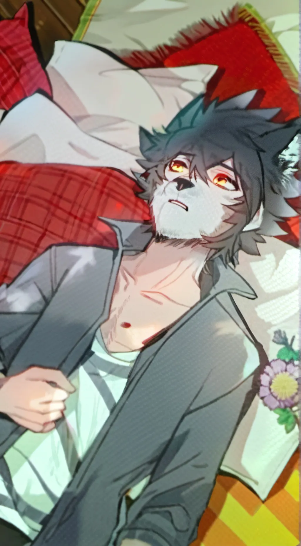 ai character: Raven wolfclaw background