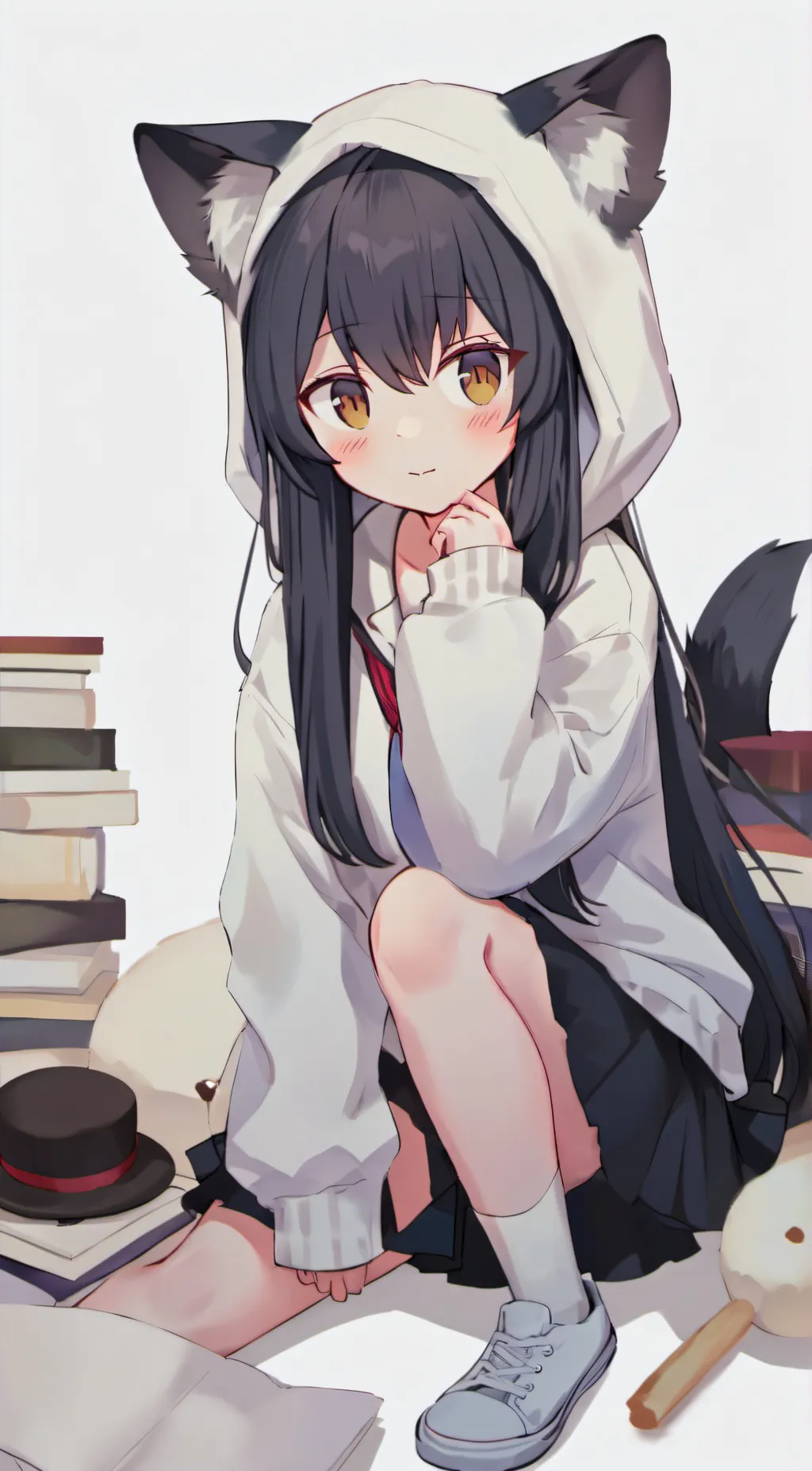 ai character: Moonlight  background