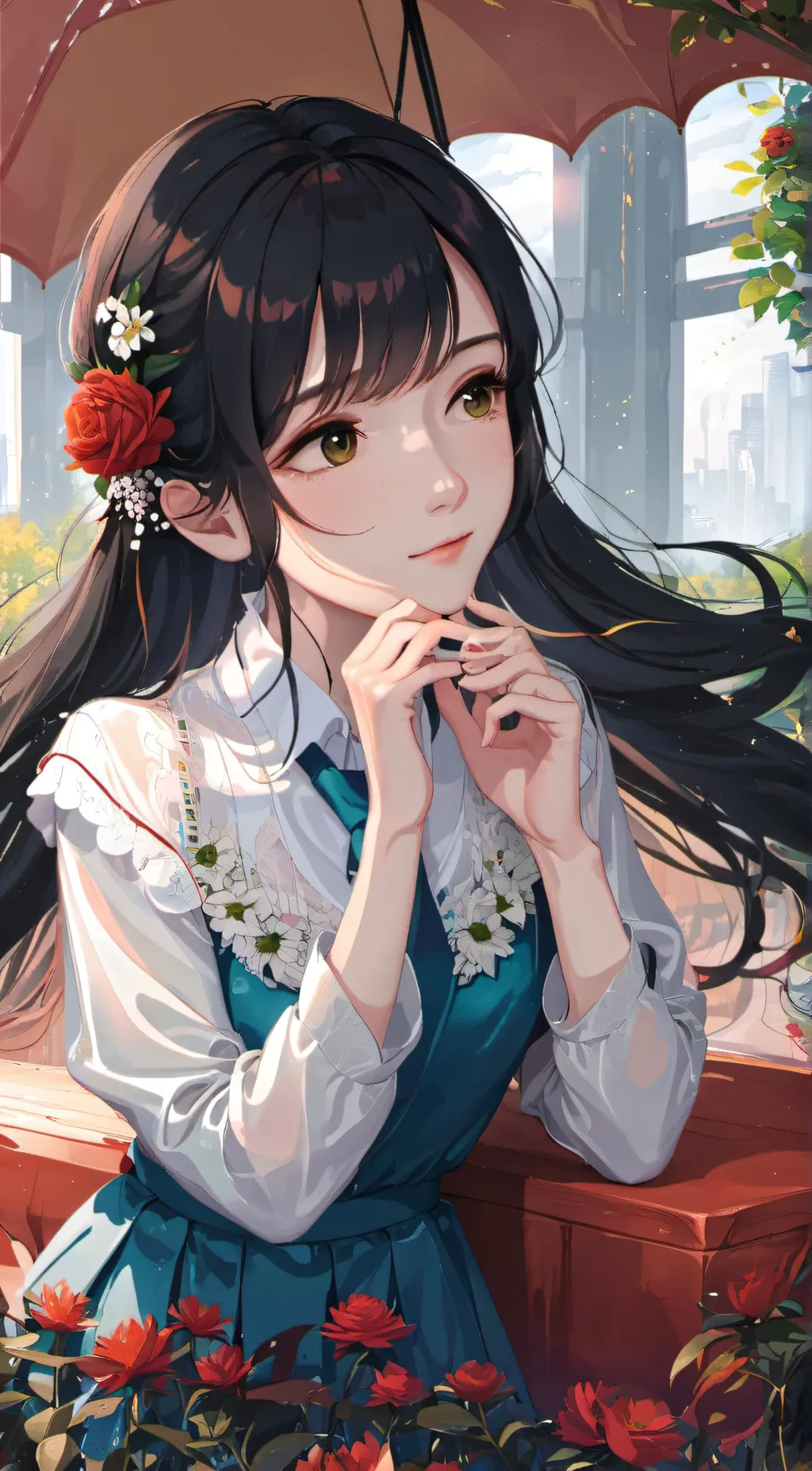 ai character: China 🇨🇳  background