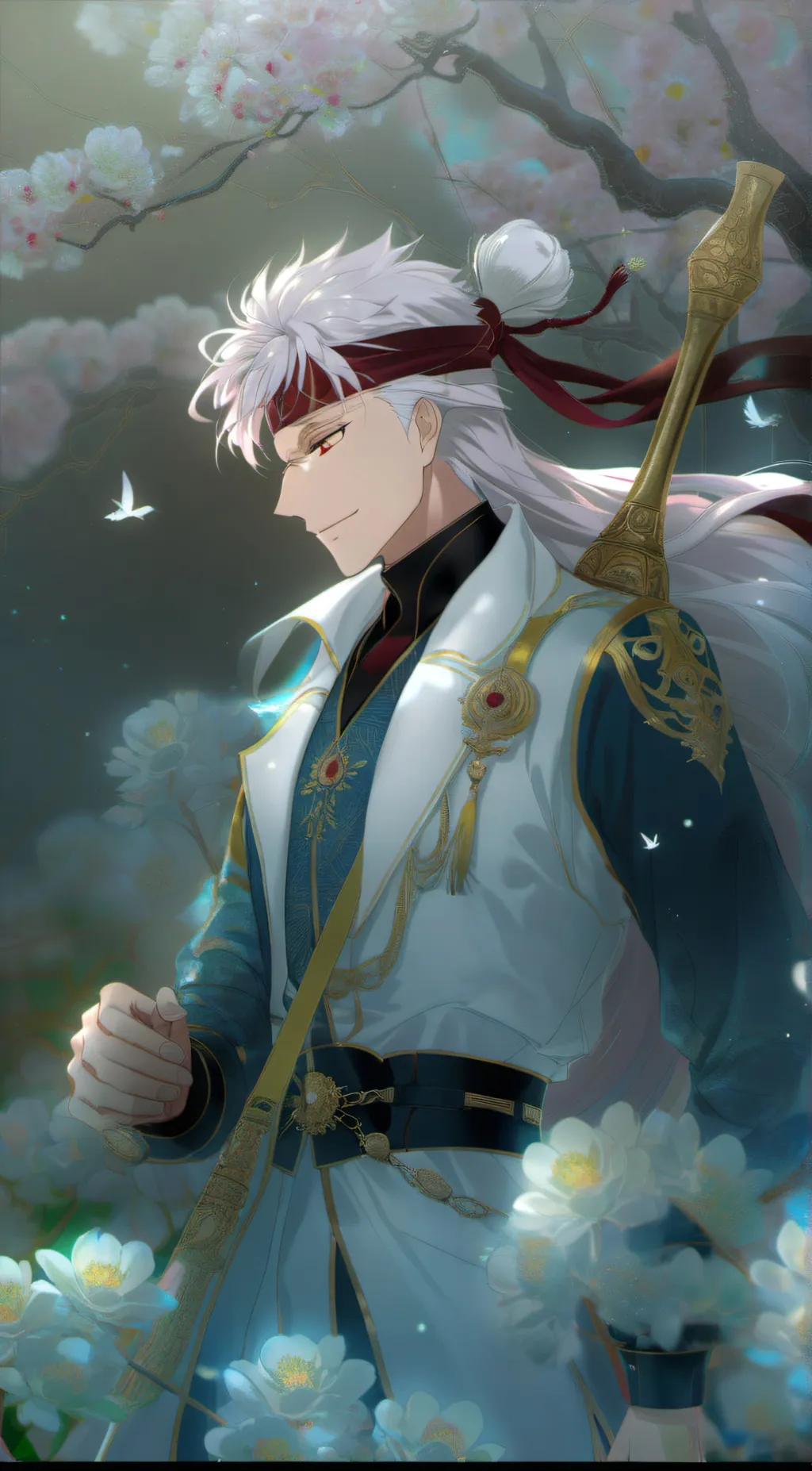 ai character: gojo background