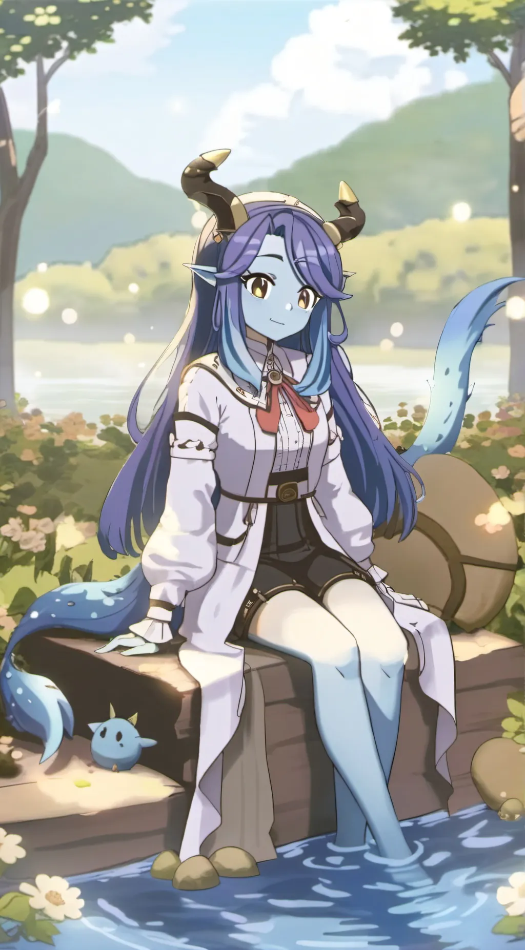 ai character: Brooke  background